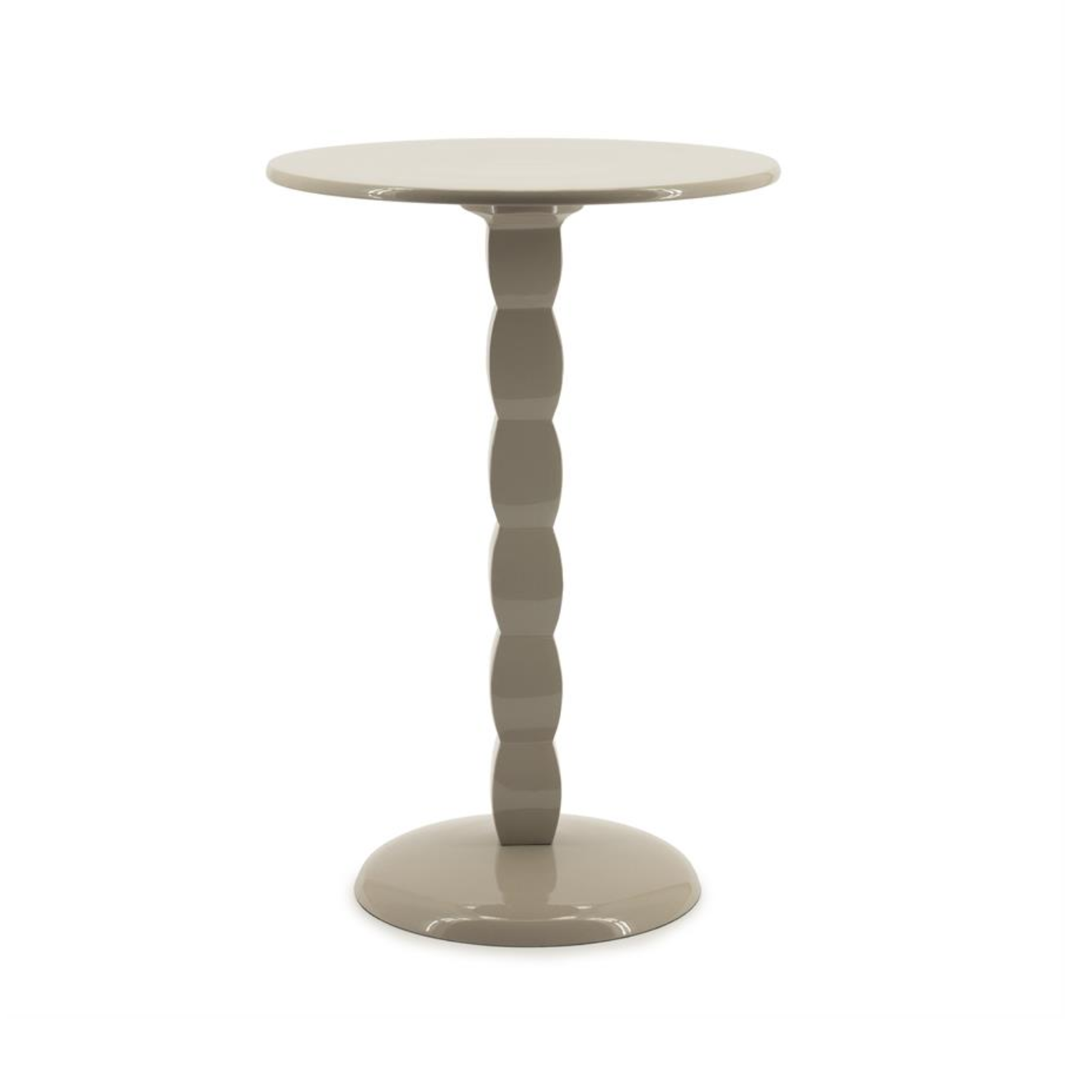 PRINZ taupe side table