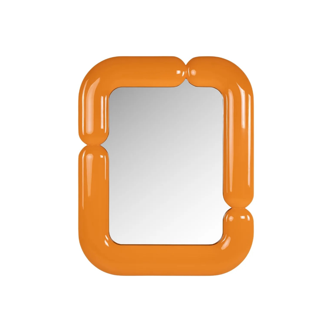 AYLA wall mirror orange
