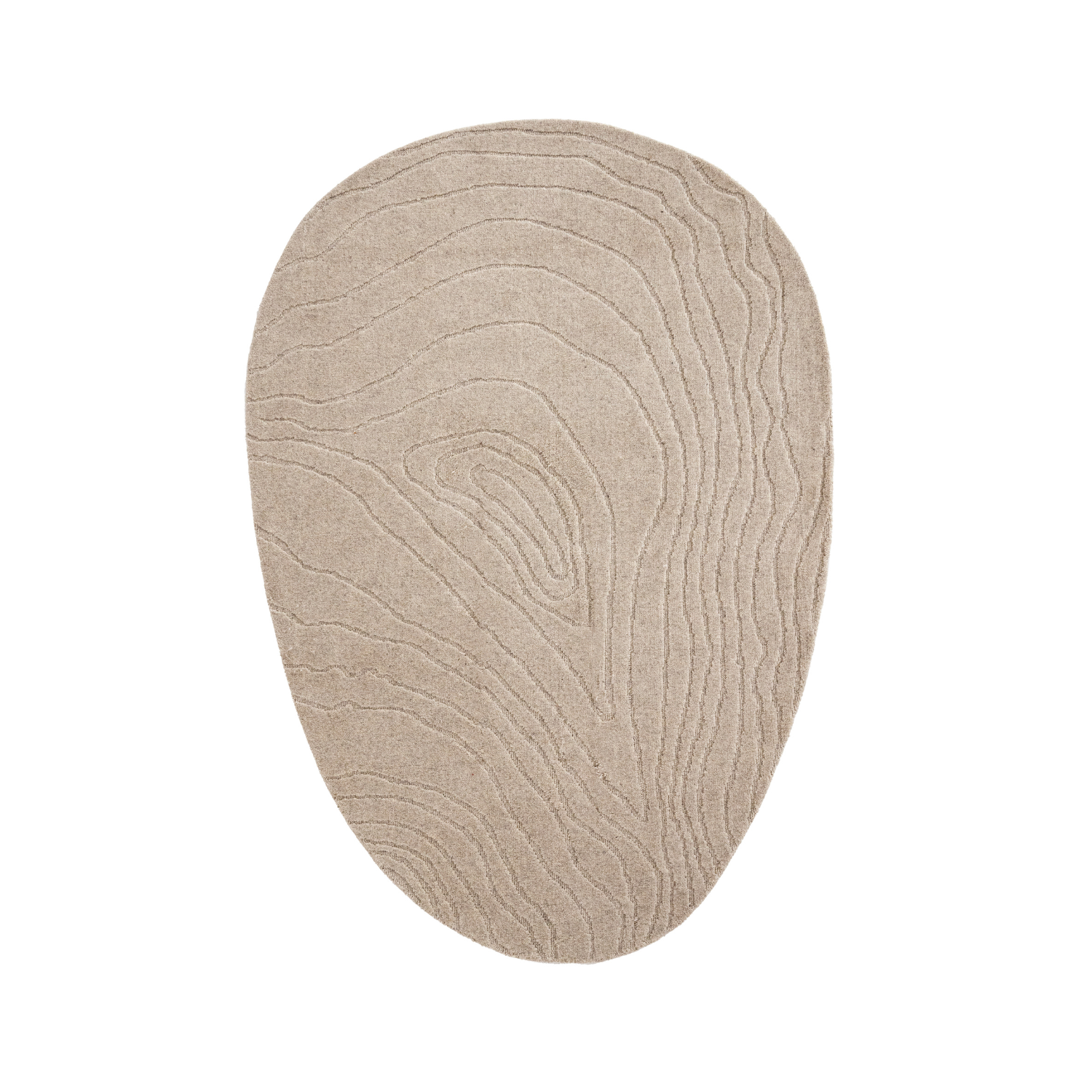 Beige PEBBLE rug