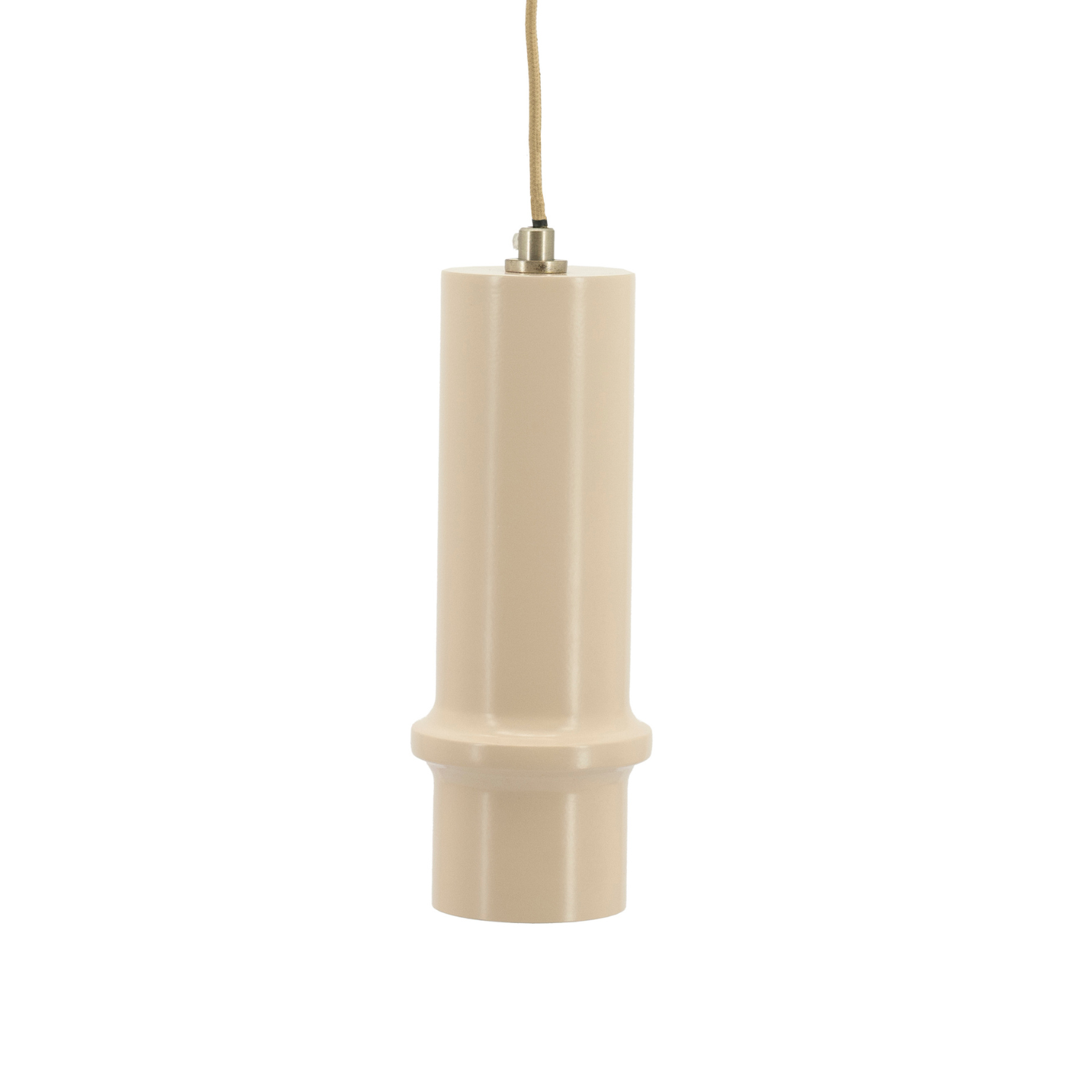 Pendelleuchte CYLIN beige