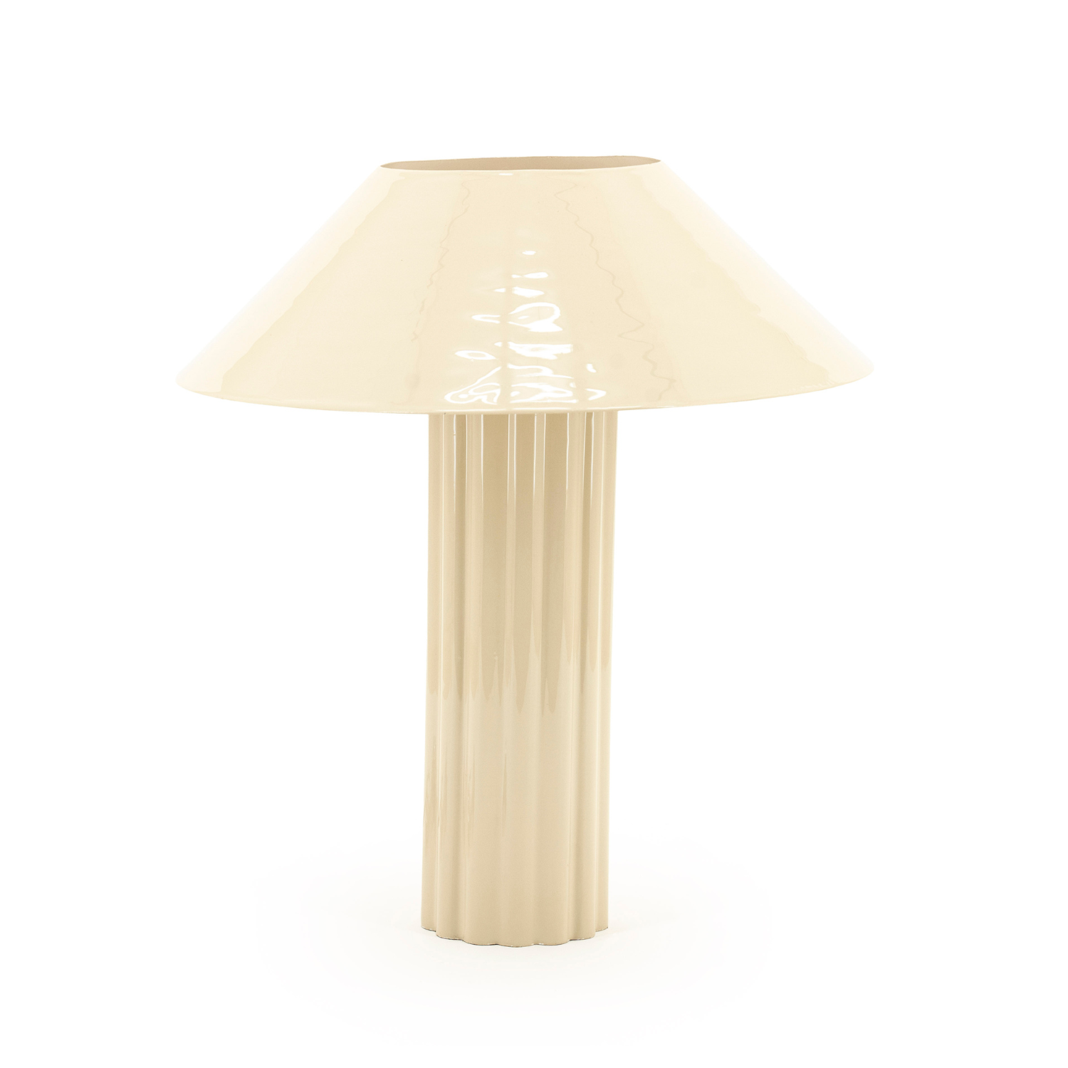Tischlampe PALLAS beige