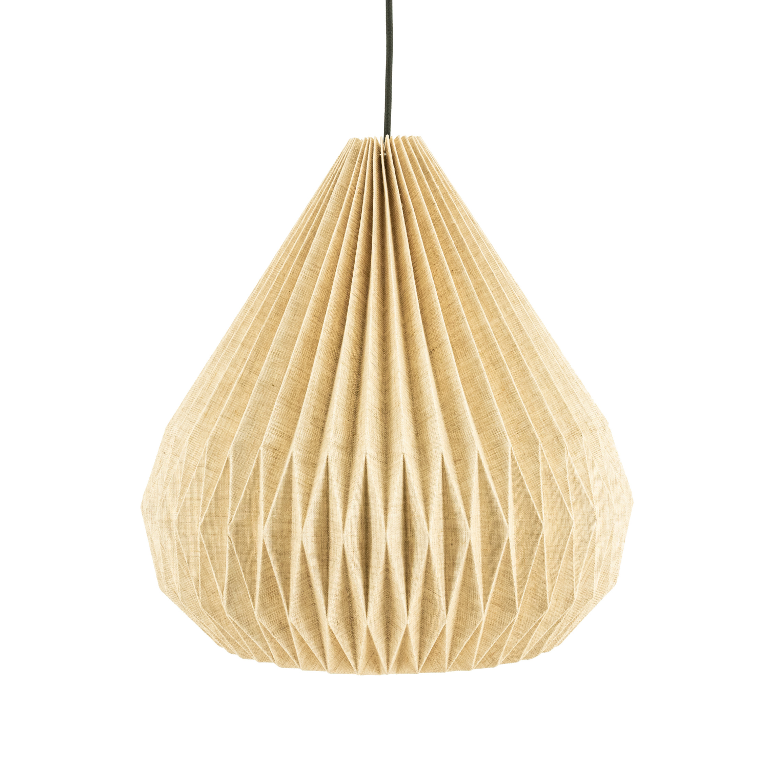 ZUKI Pendant Lamp in Paper and Linen