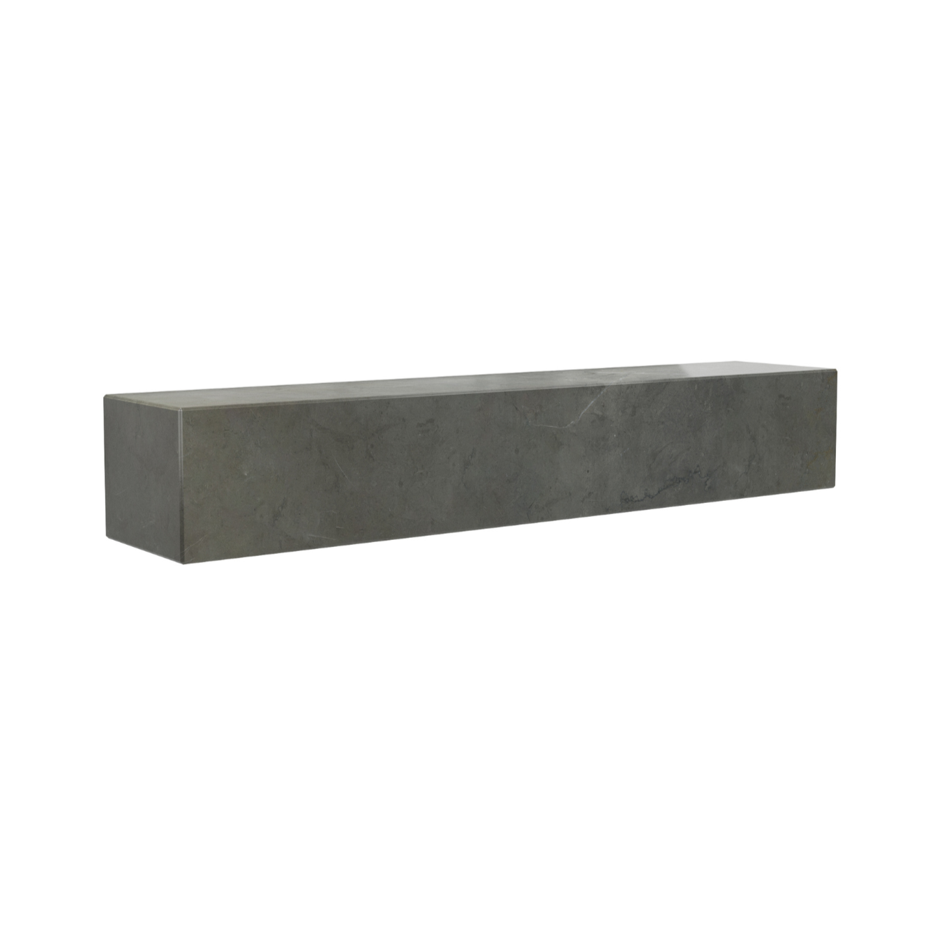 PLINTH Hanging Shelf Brown Marble