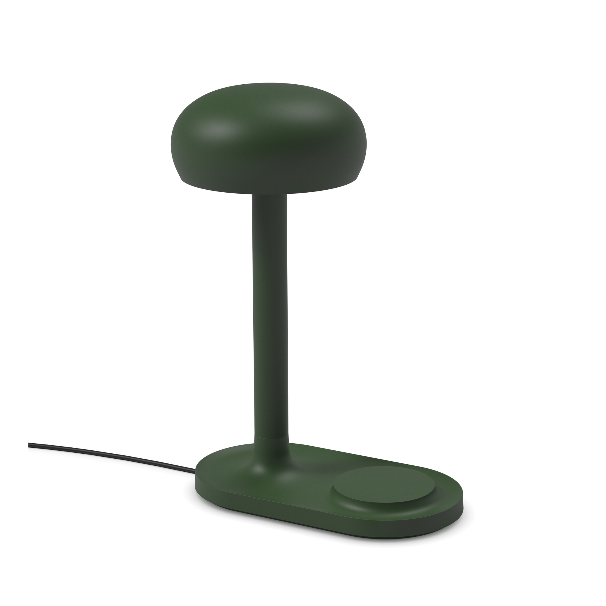 Tischlampe mit kabellosem Ladegerät EMENDO grün
