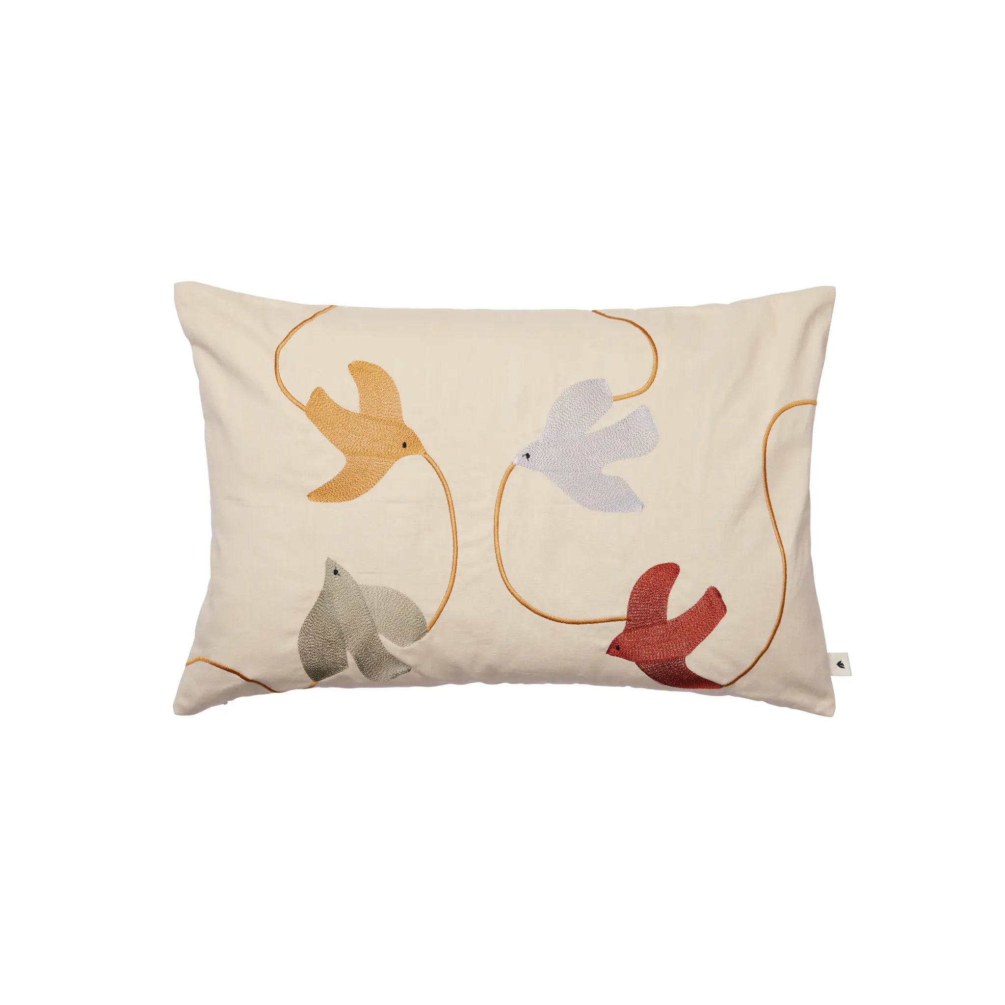 Poduszka SWIF BIRD kremowy – ferm LIVING