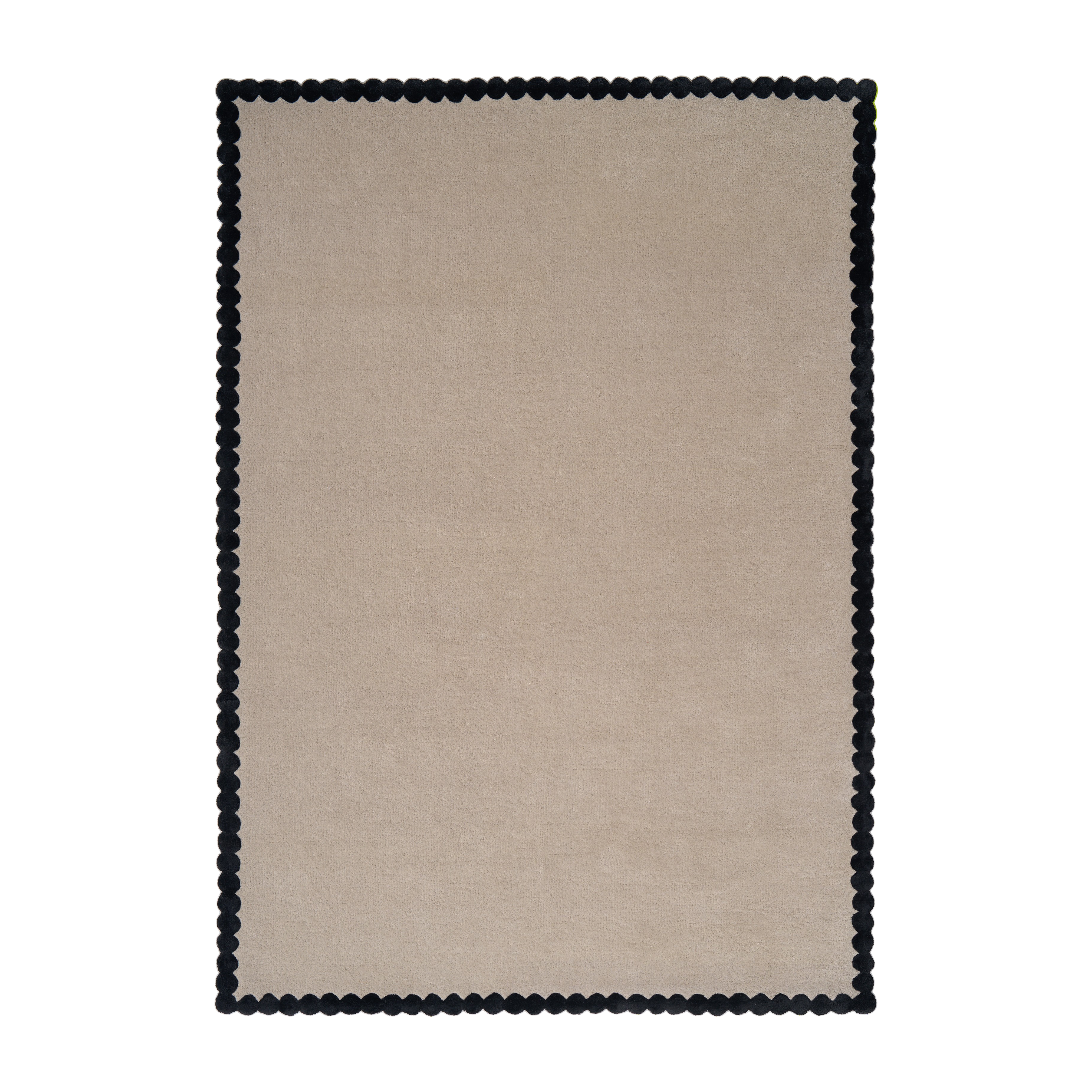LAILA Beige Carpet with Black