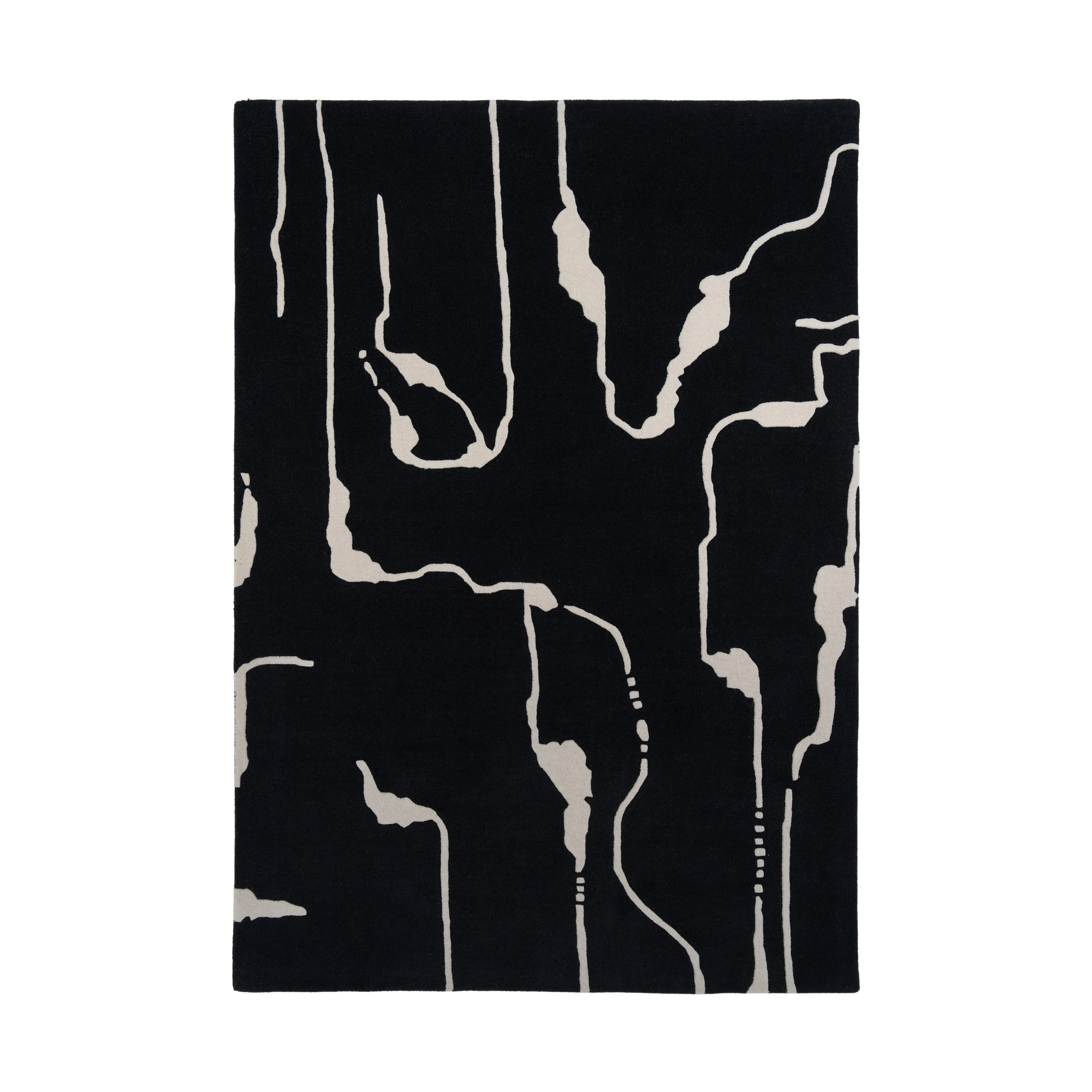 Dywan SHAPES CANYON czarny z beżowym – Carpets & More