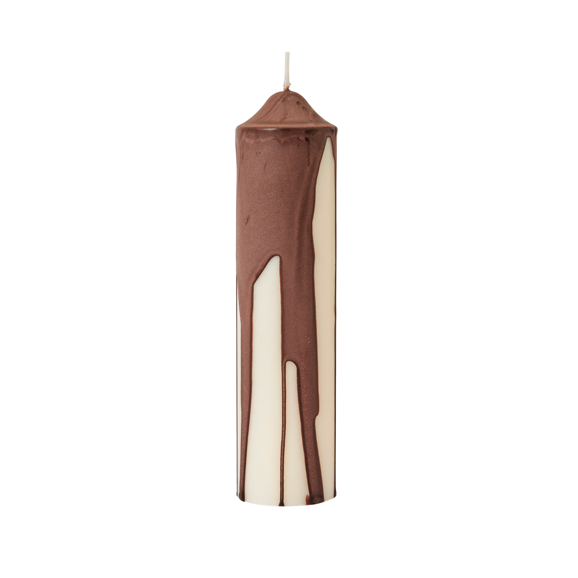DRYP Candle Beige with Brown