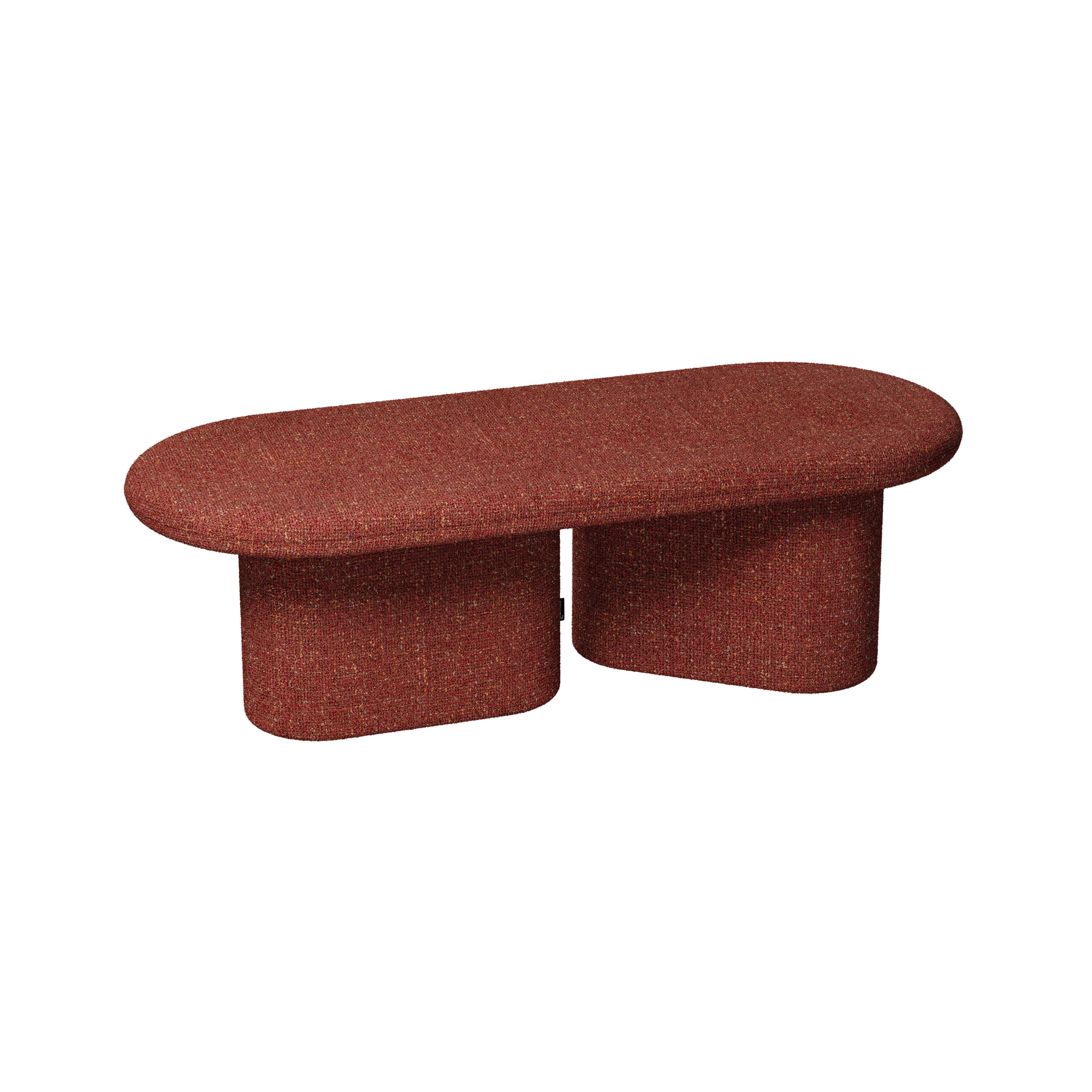 OVO bench chestnut red
