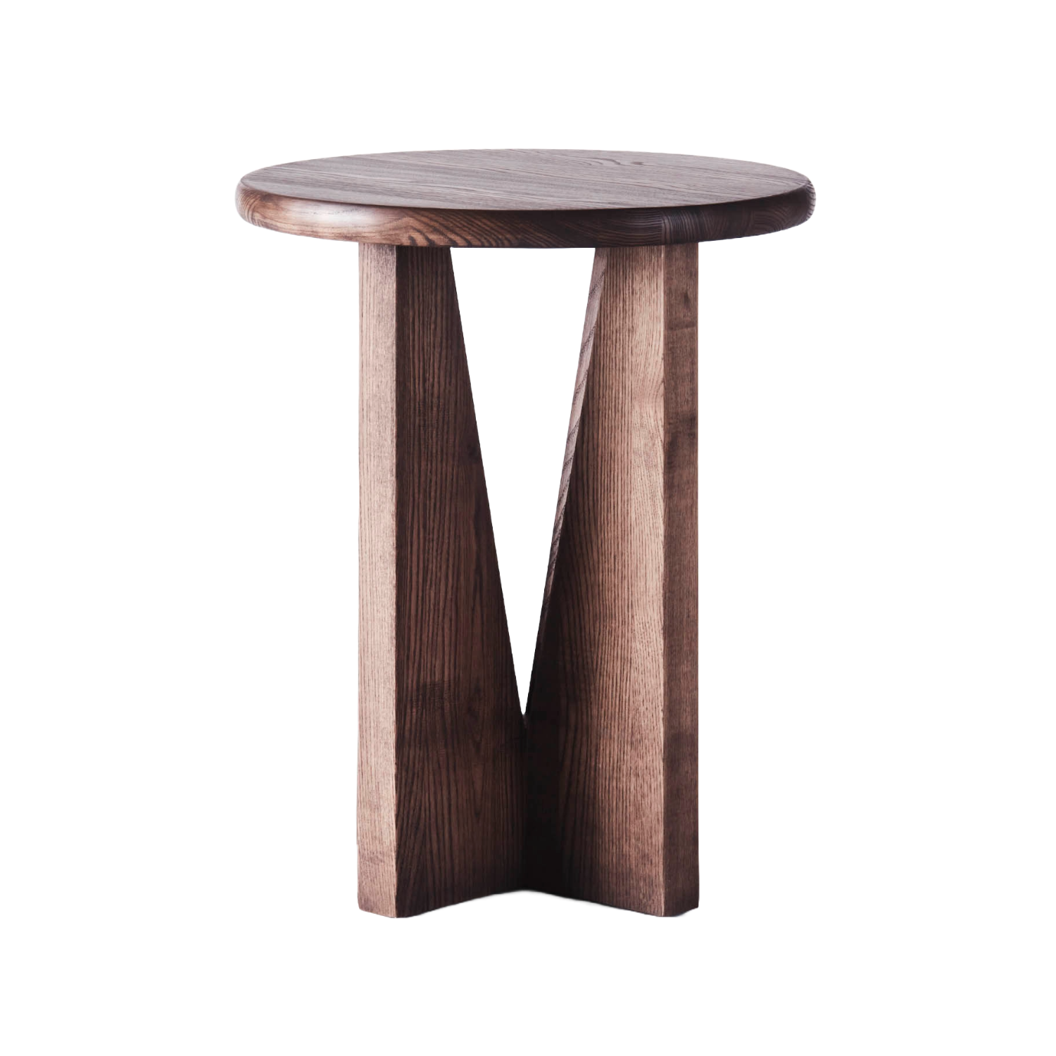 Side table in ash wood