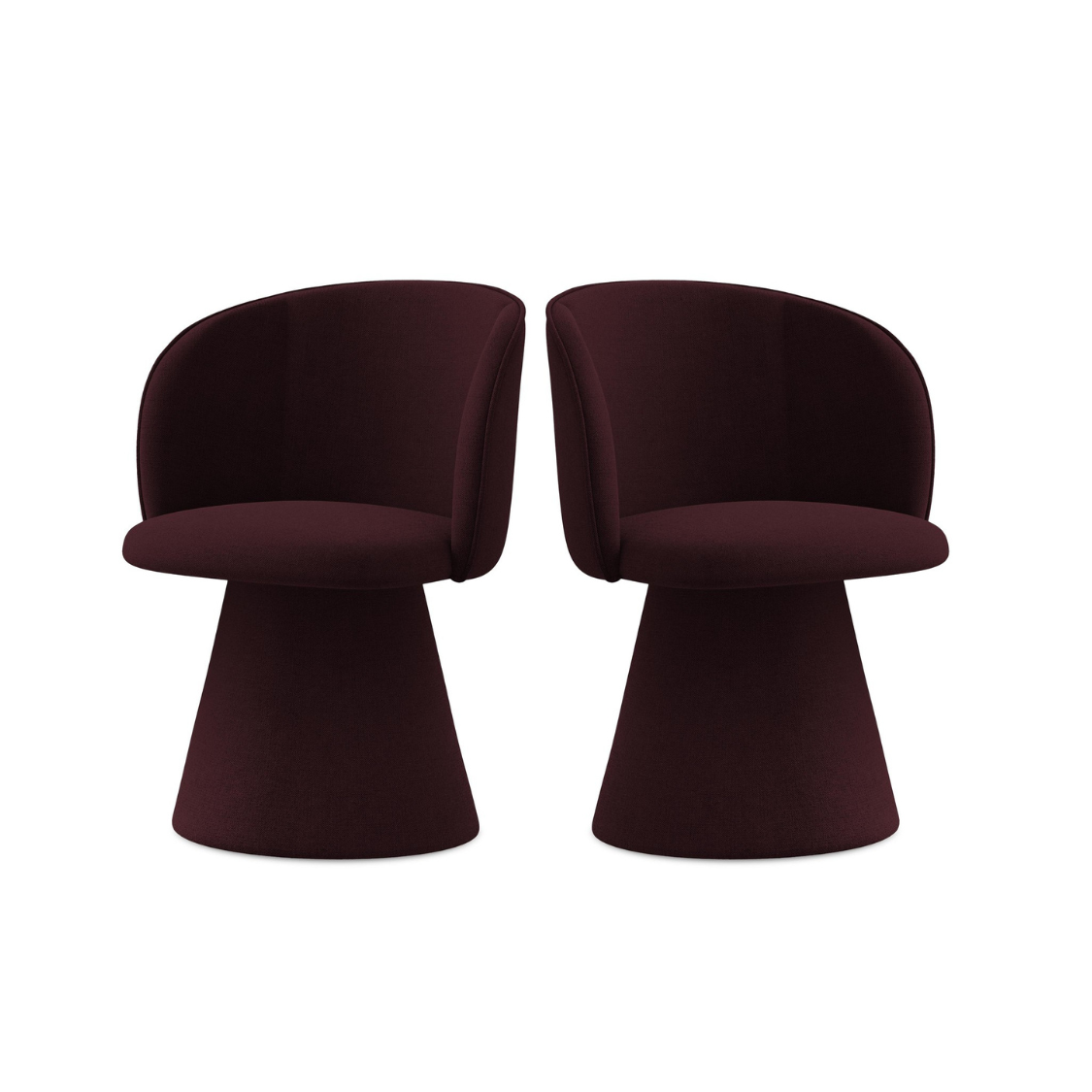 MAIA Chair in Burgundy