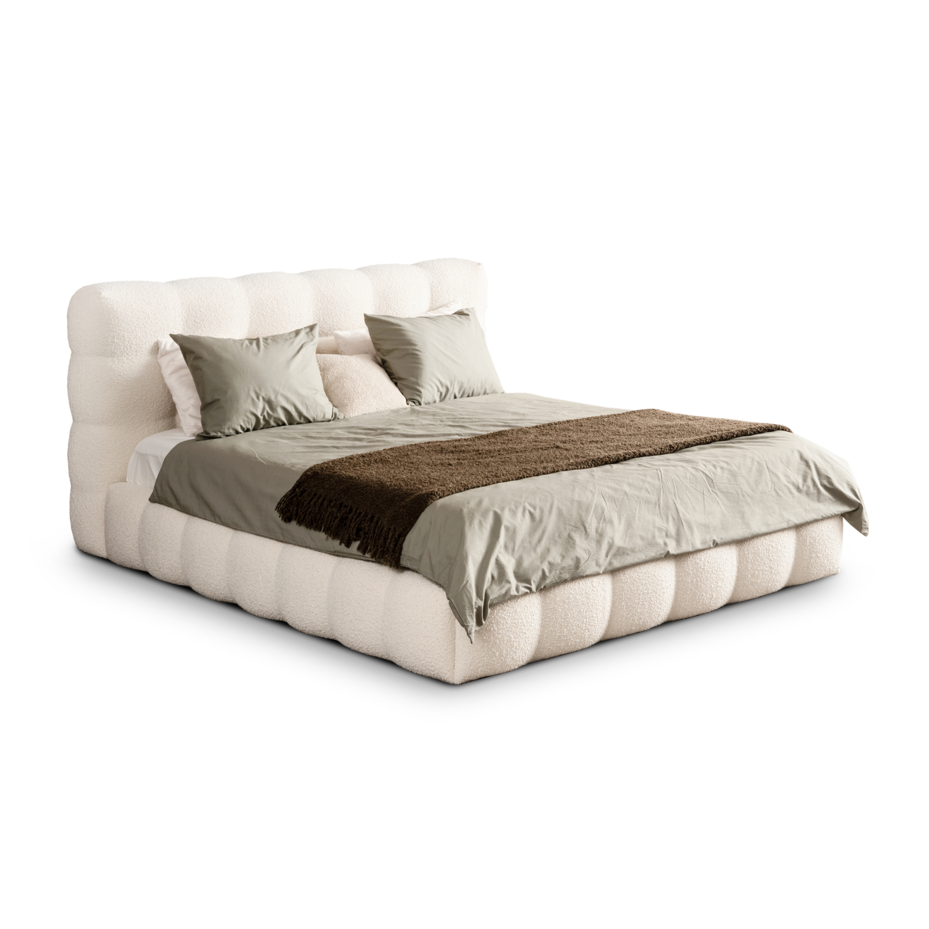 Upholstered bed MICHELLE customizable