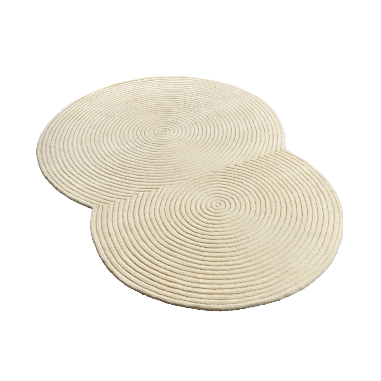 Zen Rounded rug cream