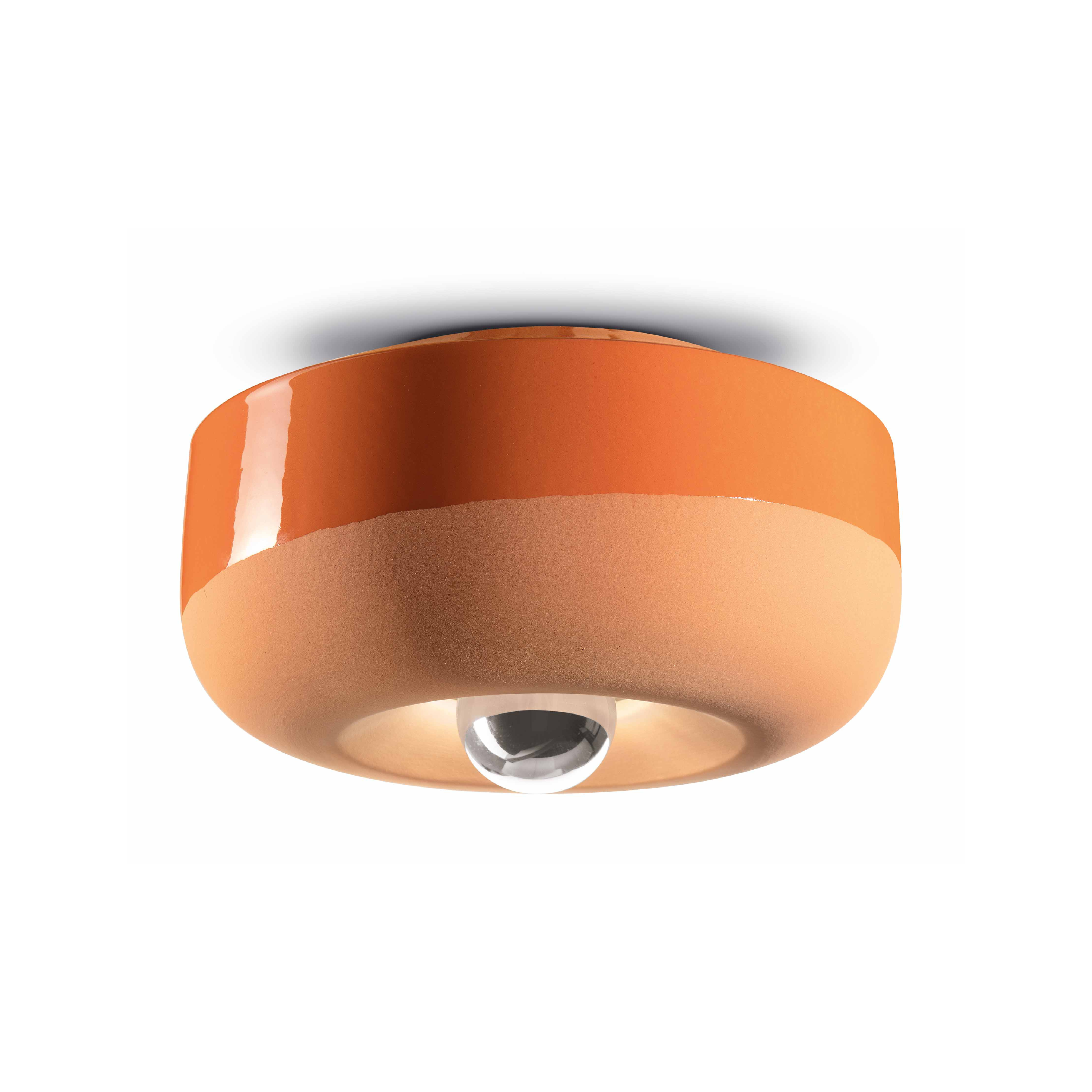 BELLOTA Keramik-Wandleuchte, orange
