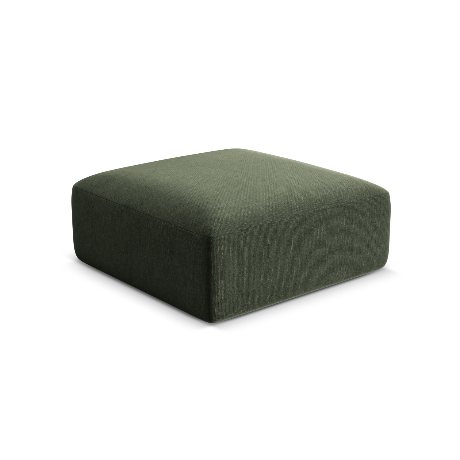Samt Pouf CAMPI grün
