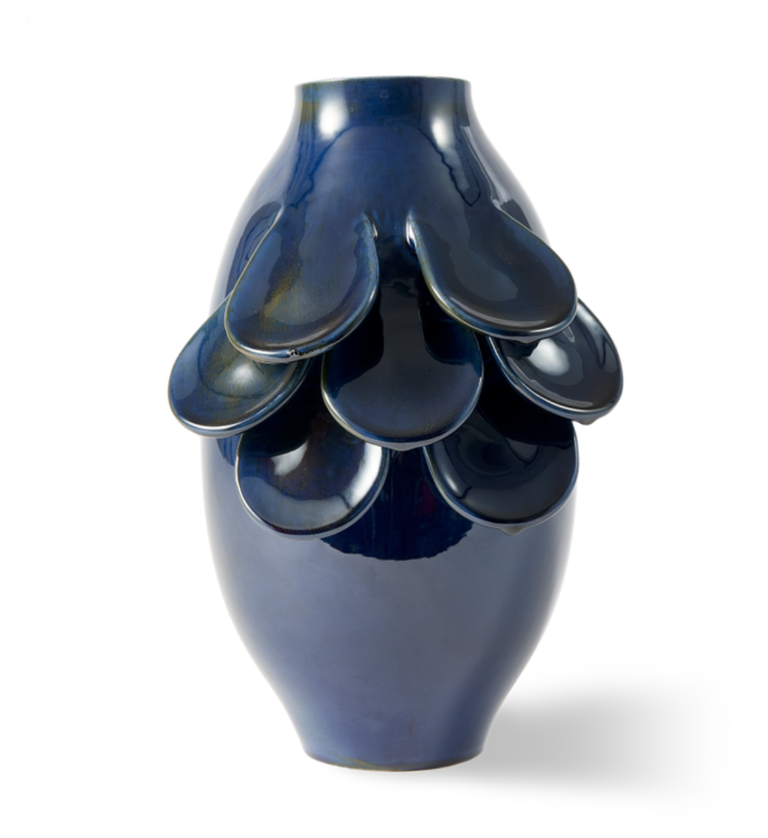 QUILLIE Vase dunkelblau