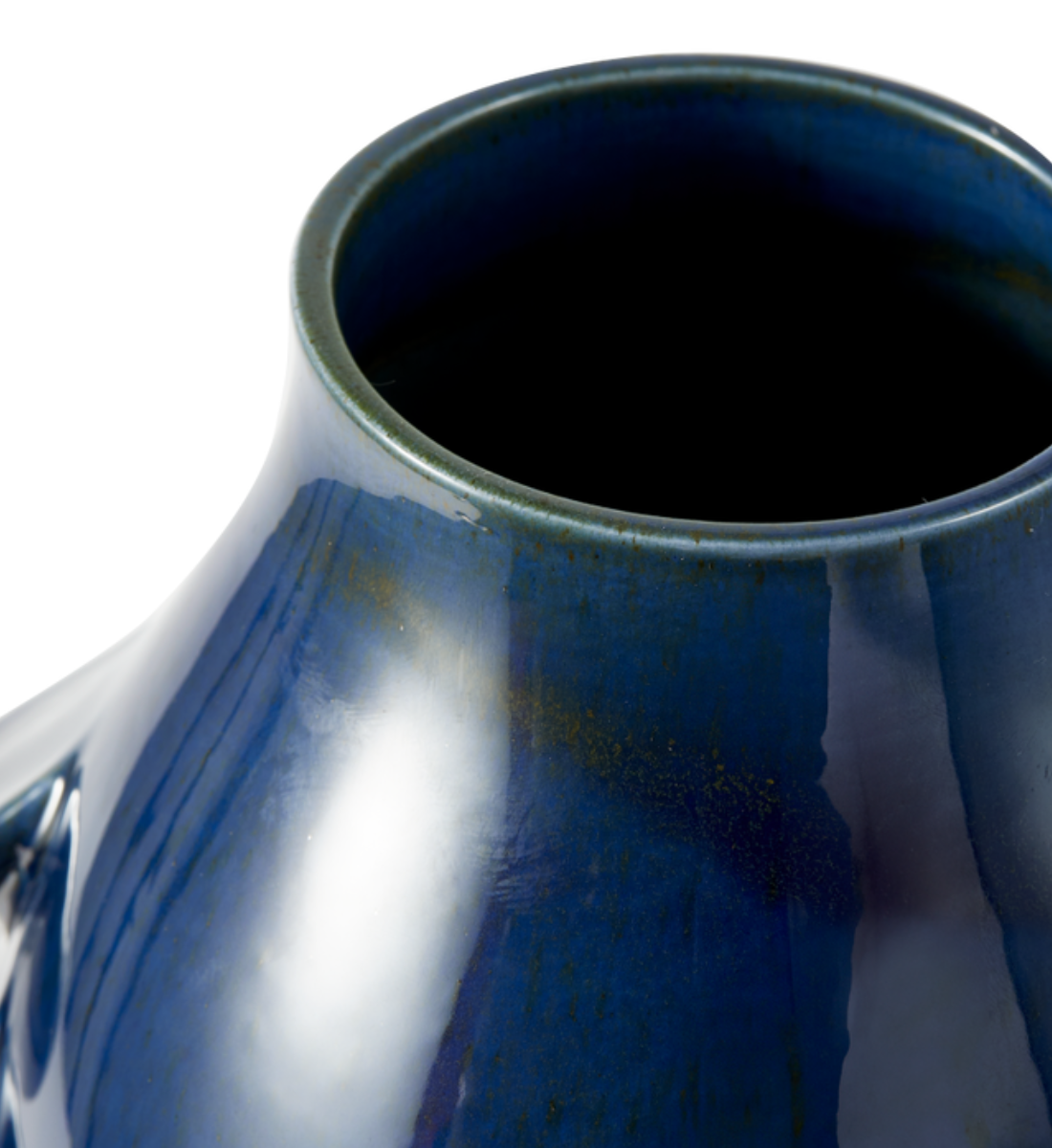 QUILLIE Vase dunkelblau