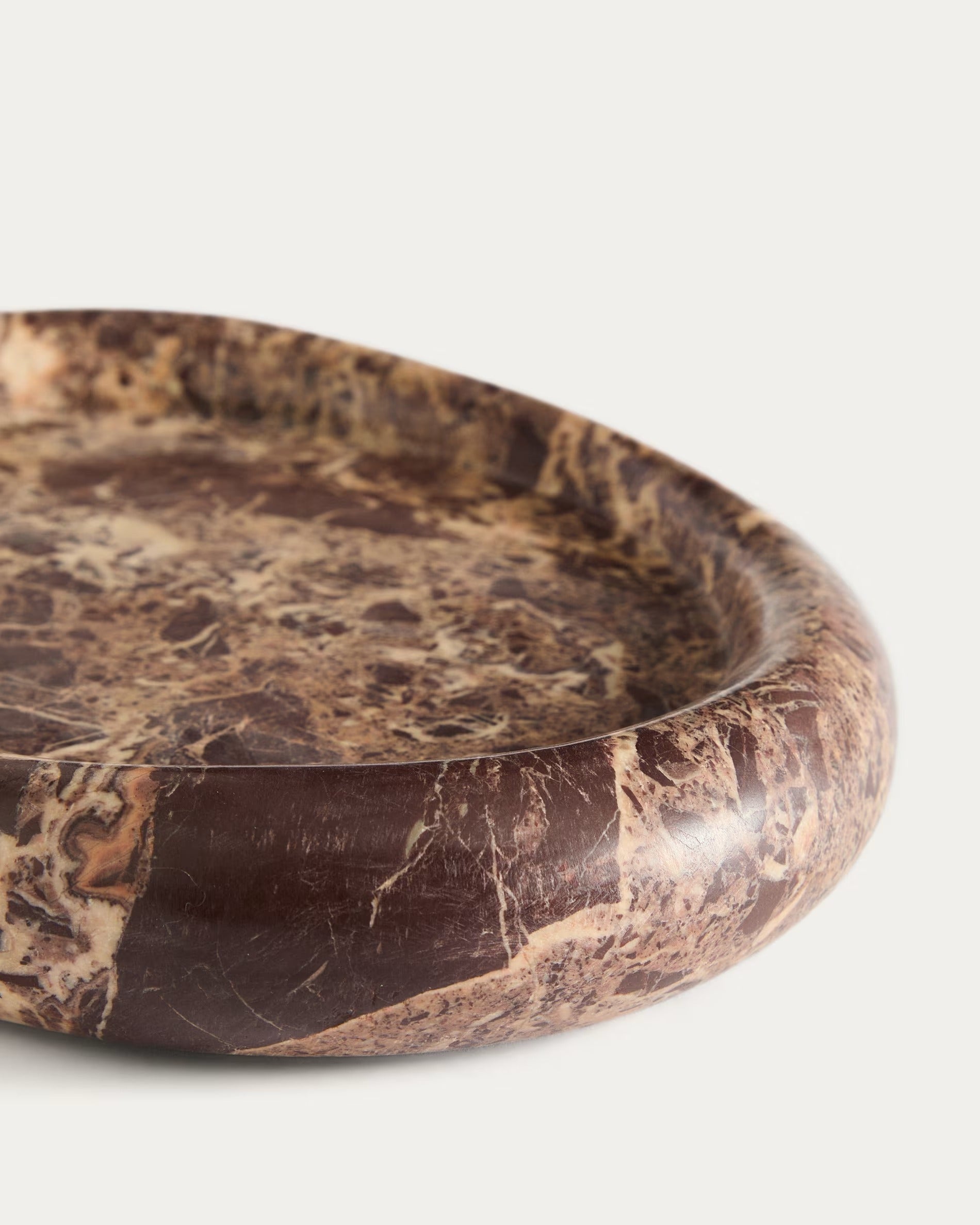 Lenorel tray burgundy marble