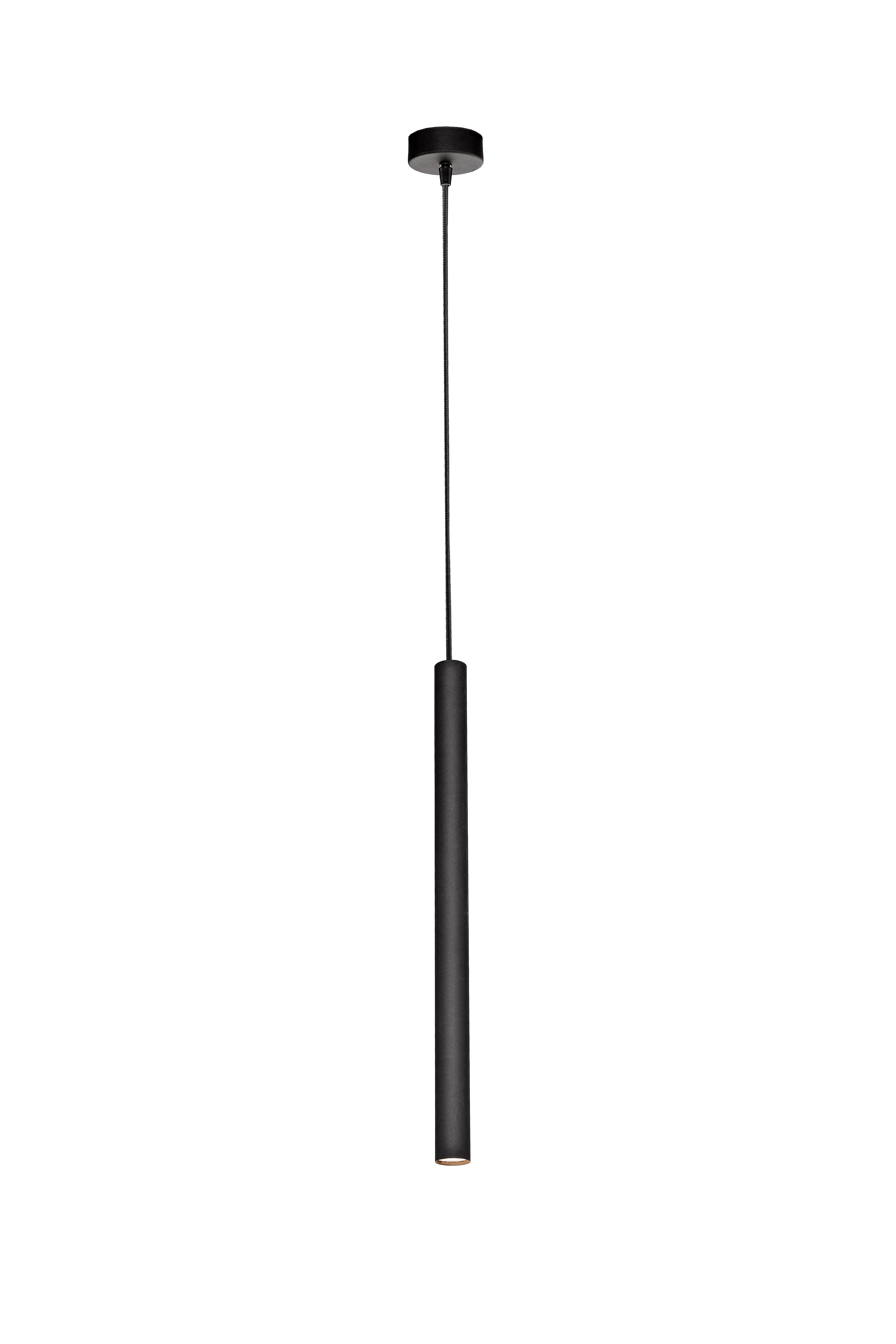 ROLL black pendant lamp