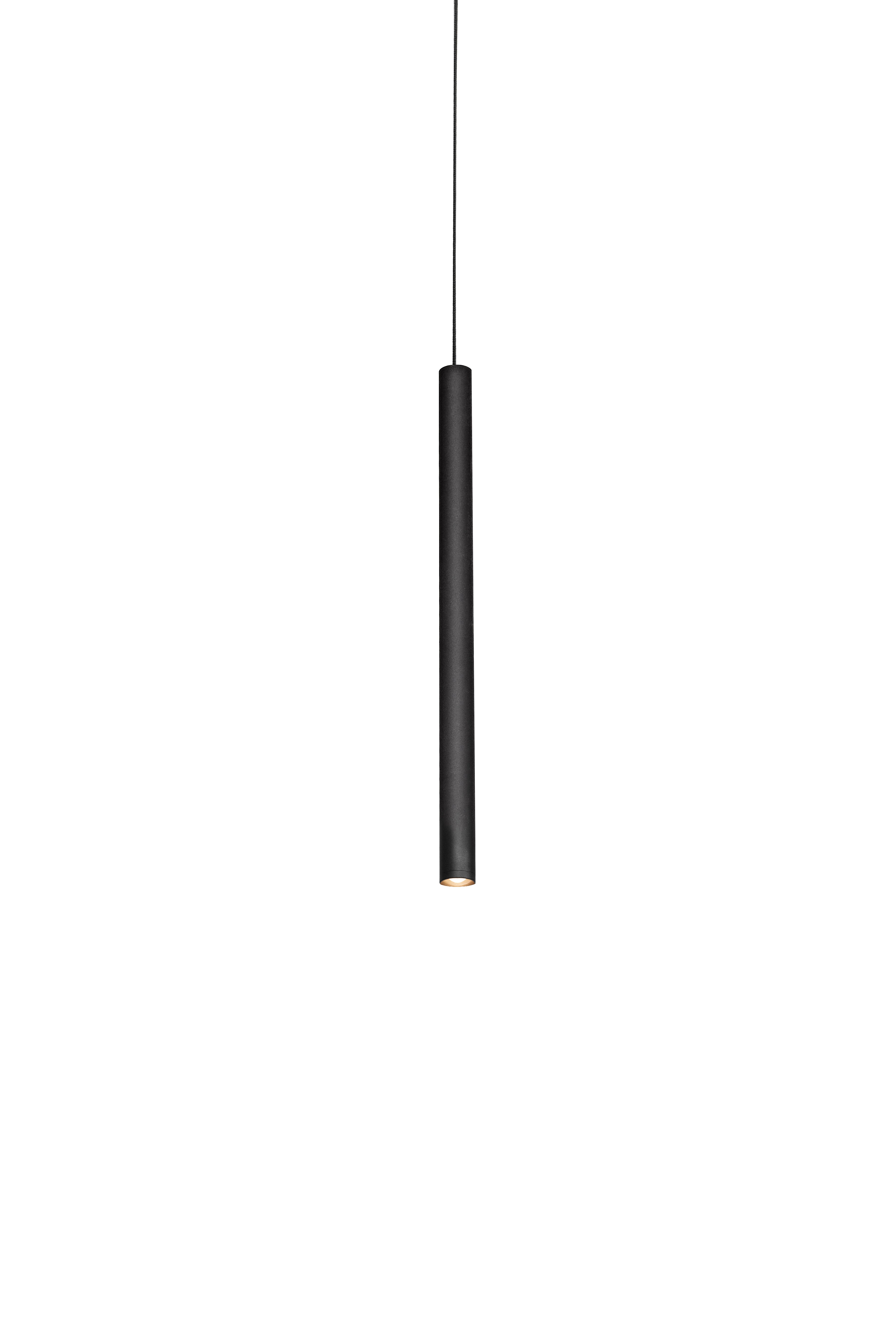 ROLL black pendant lamp