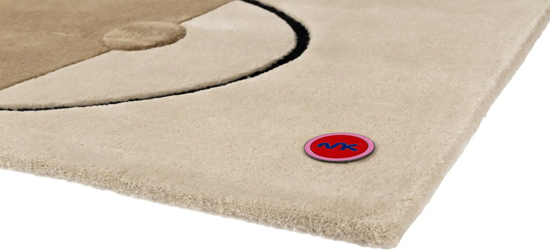 MARSEILLE Beige Rug with Brown and Black