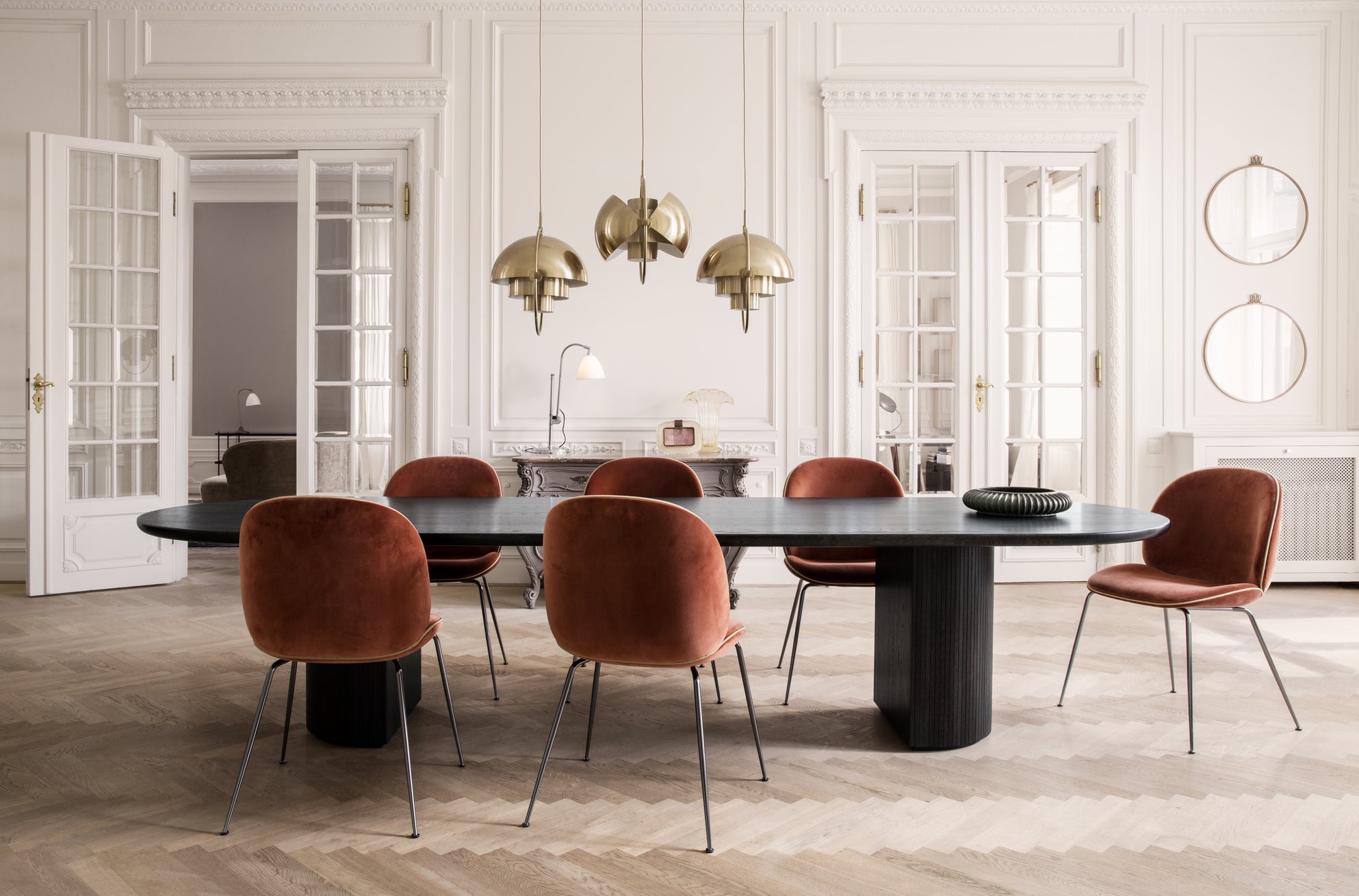 MULTI-LITE pendant lamp in matte black