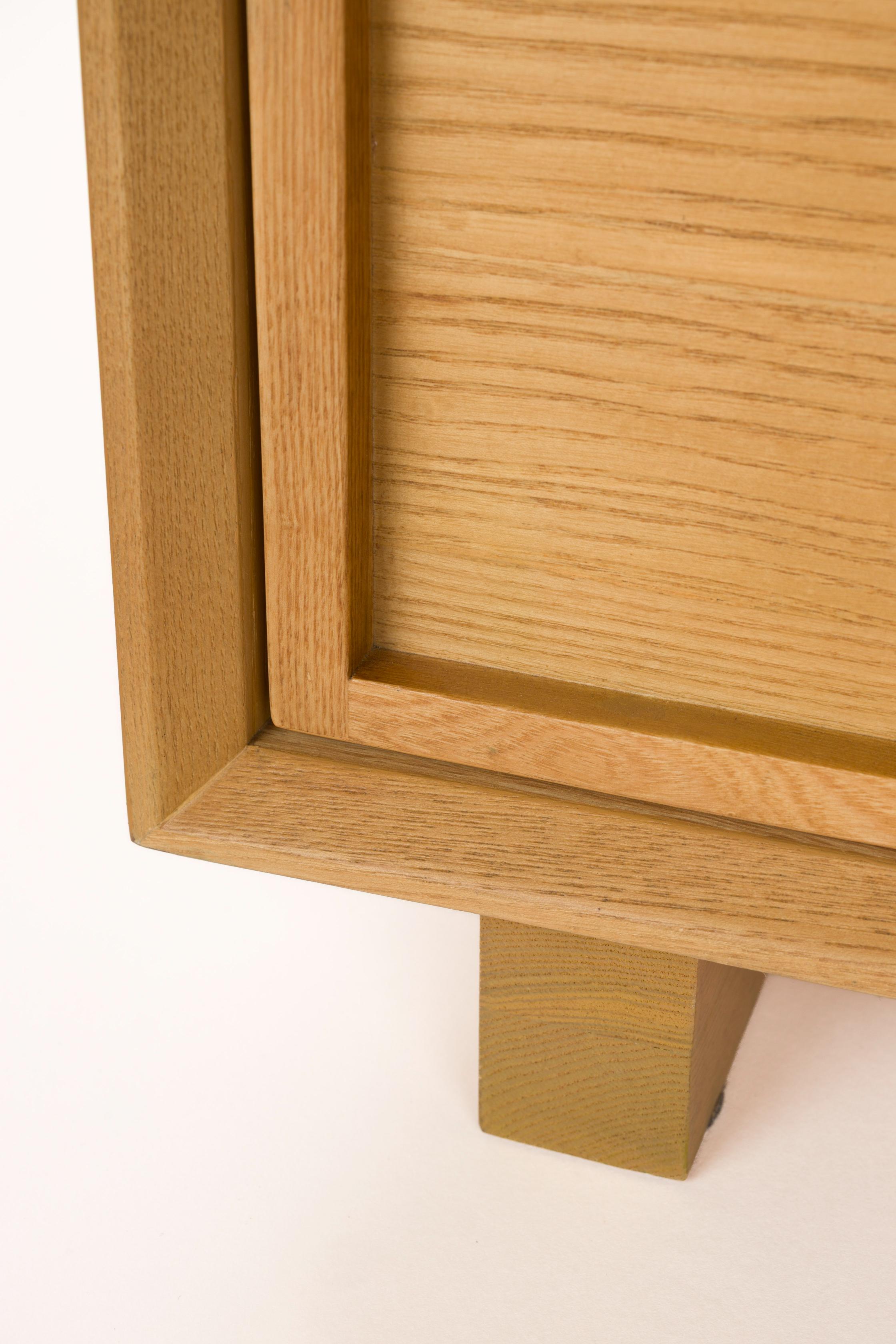 RASTER Ash Veneer Wardrobe