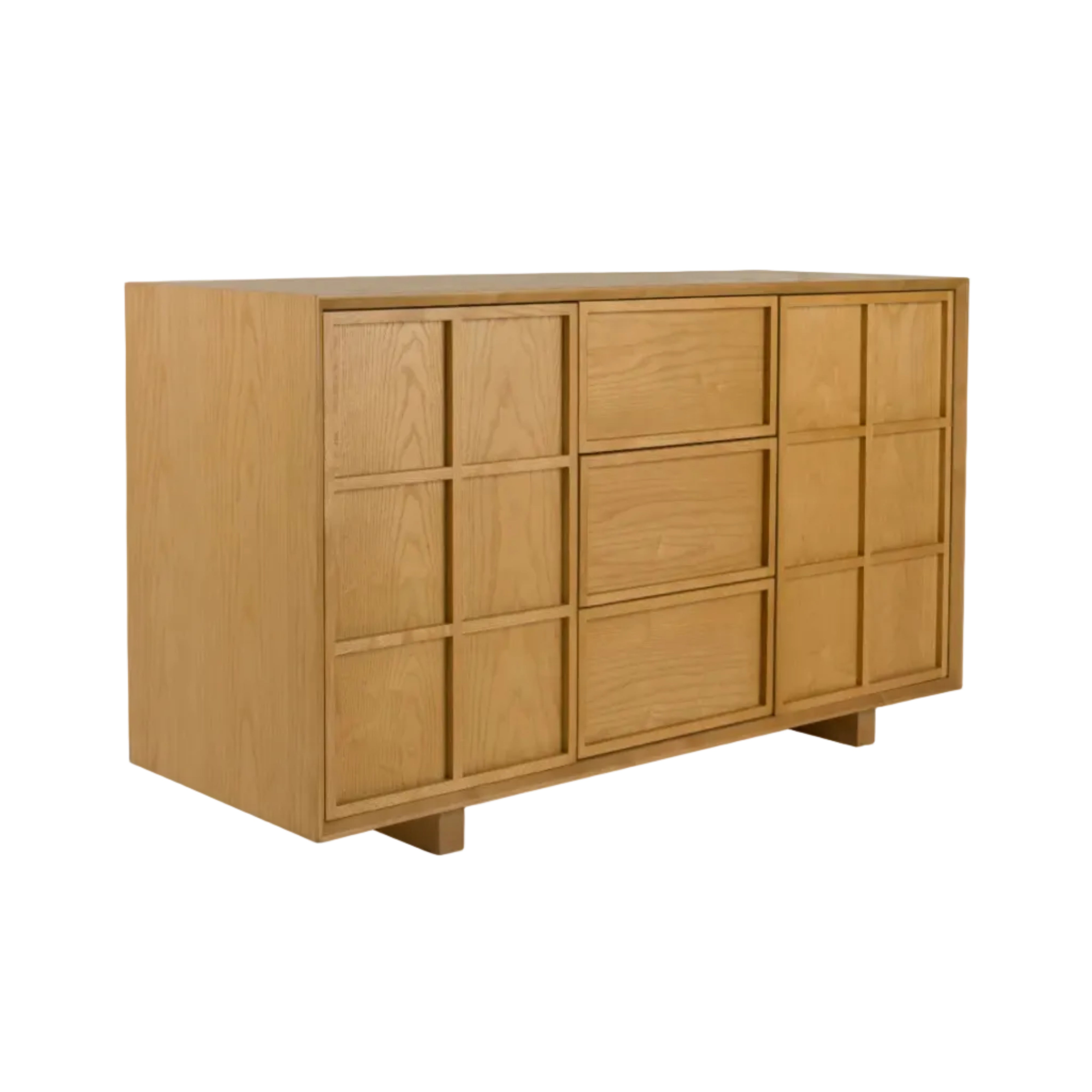 RASTER Chest of Drawers in Ash Veneer
