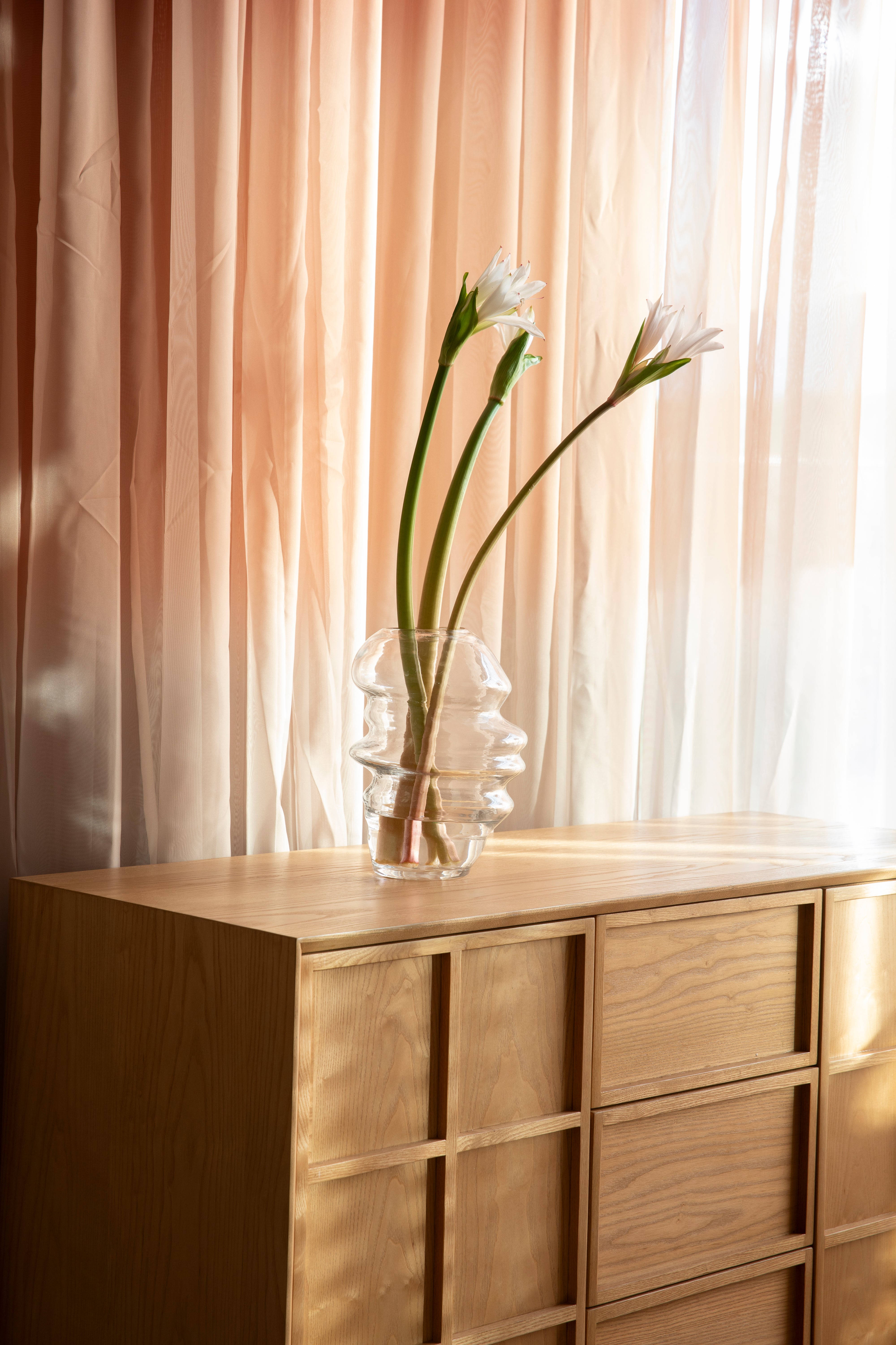RASTER Chest of Drawers in Ash Veneer