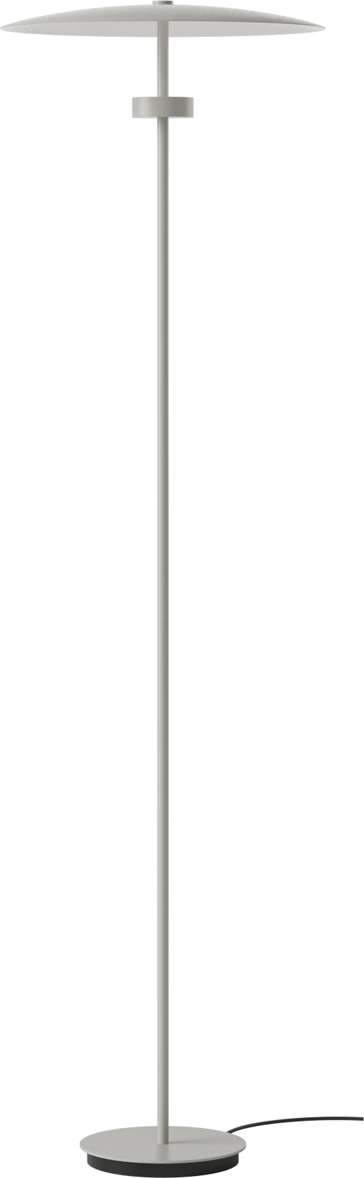 Gray reflection floor lamp