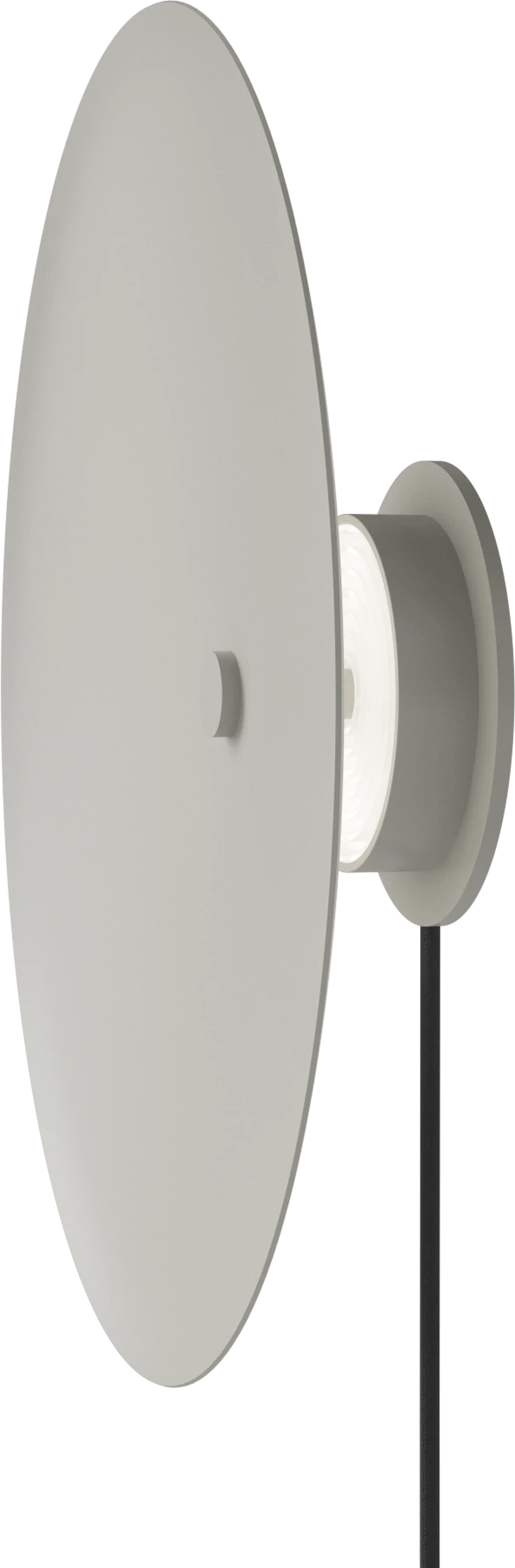 Gray reflection wall lamp