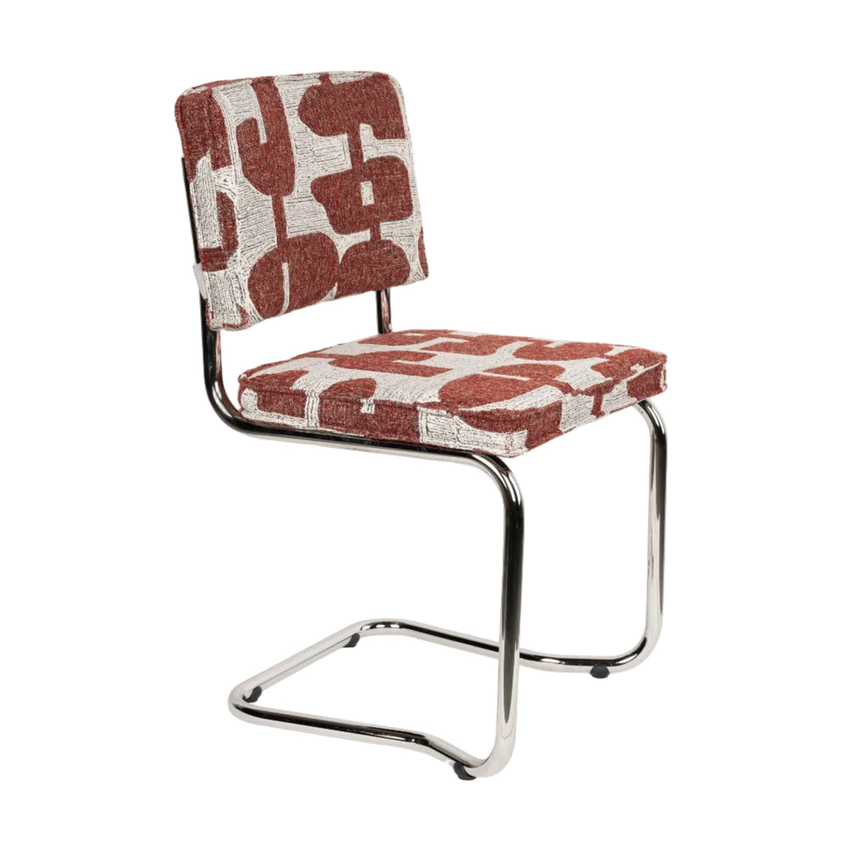 Ridge Kink Deco Symbols Chair red