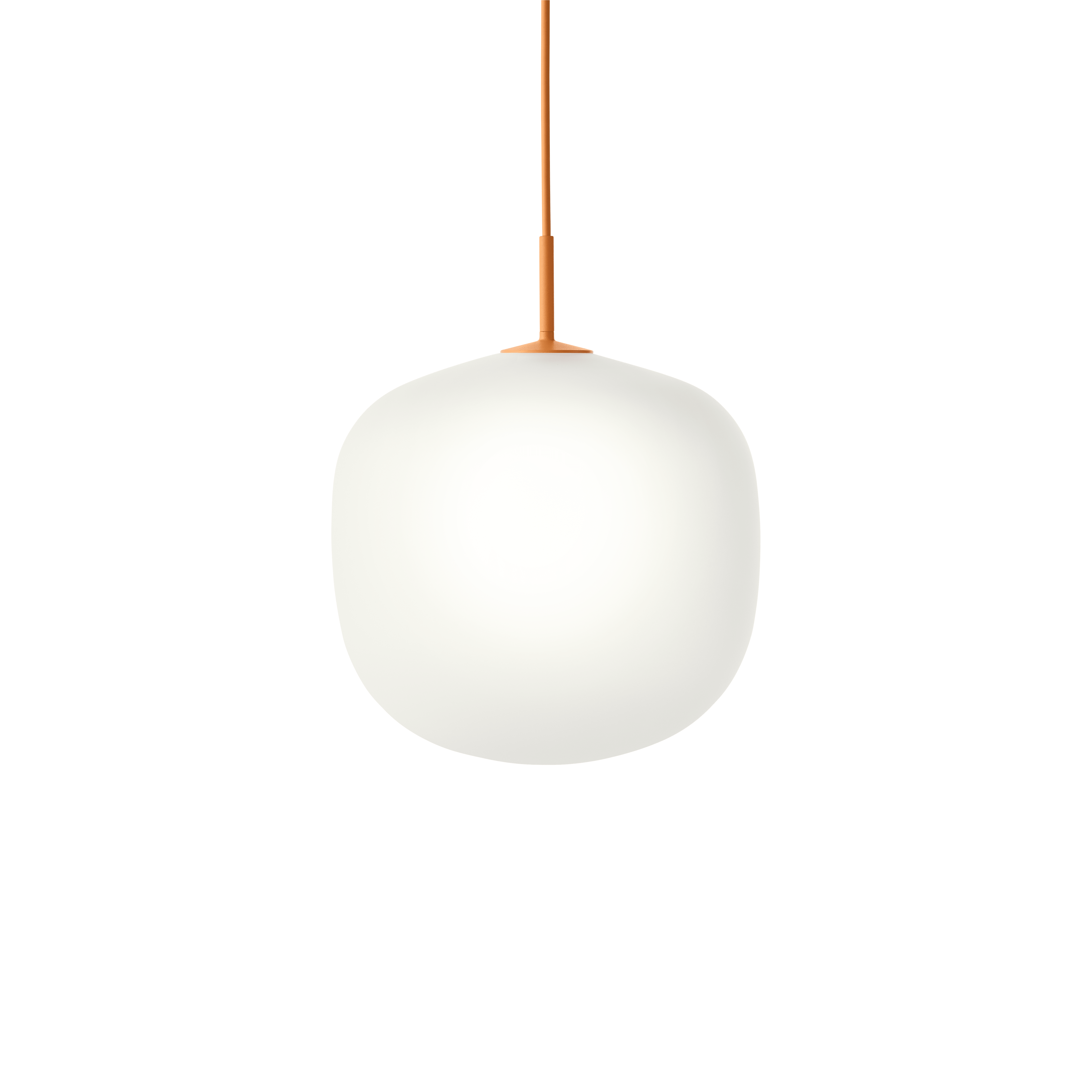 RIME orange pendant lamp