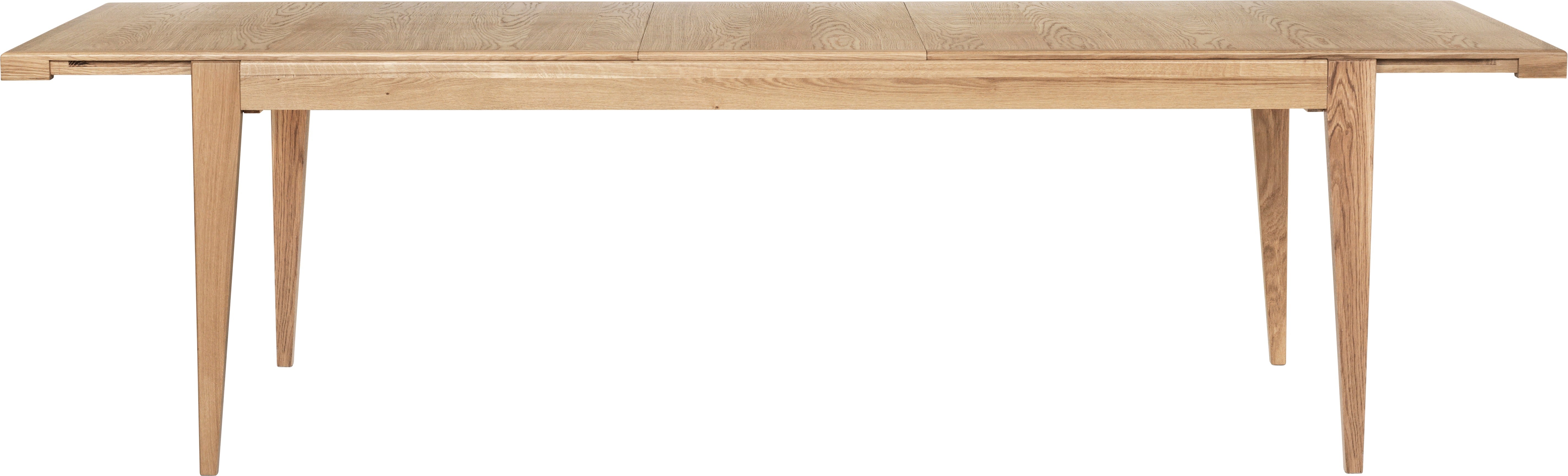 Extendable table S-TABLE oak wood