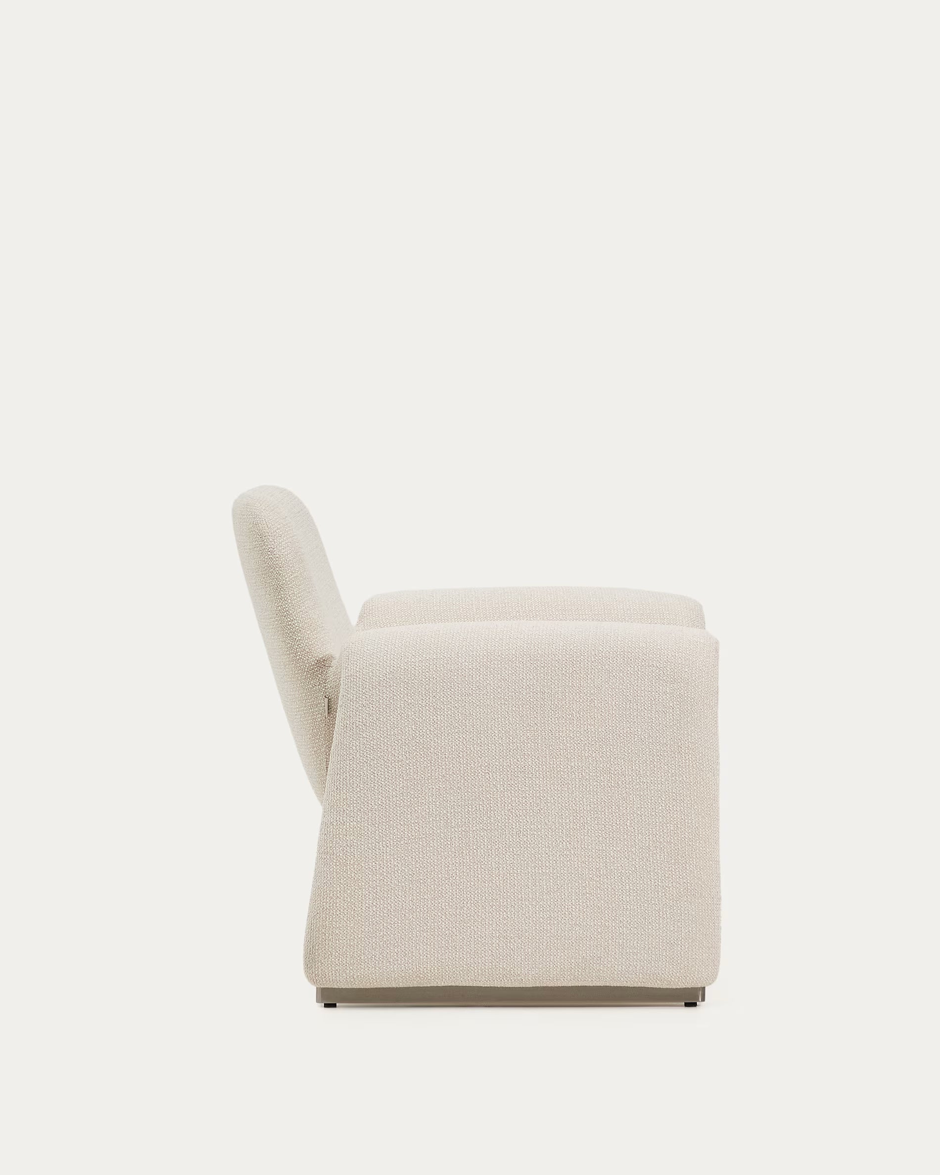 MELVIA beige armchair