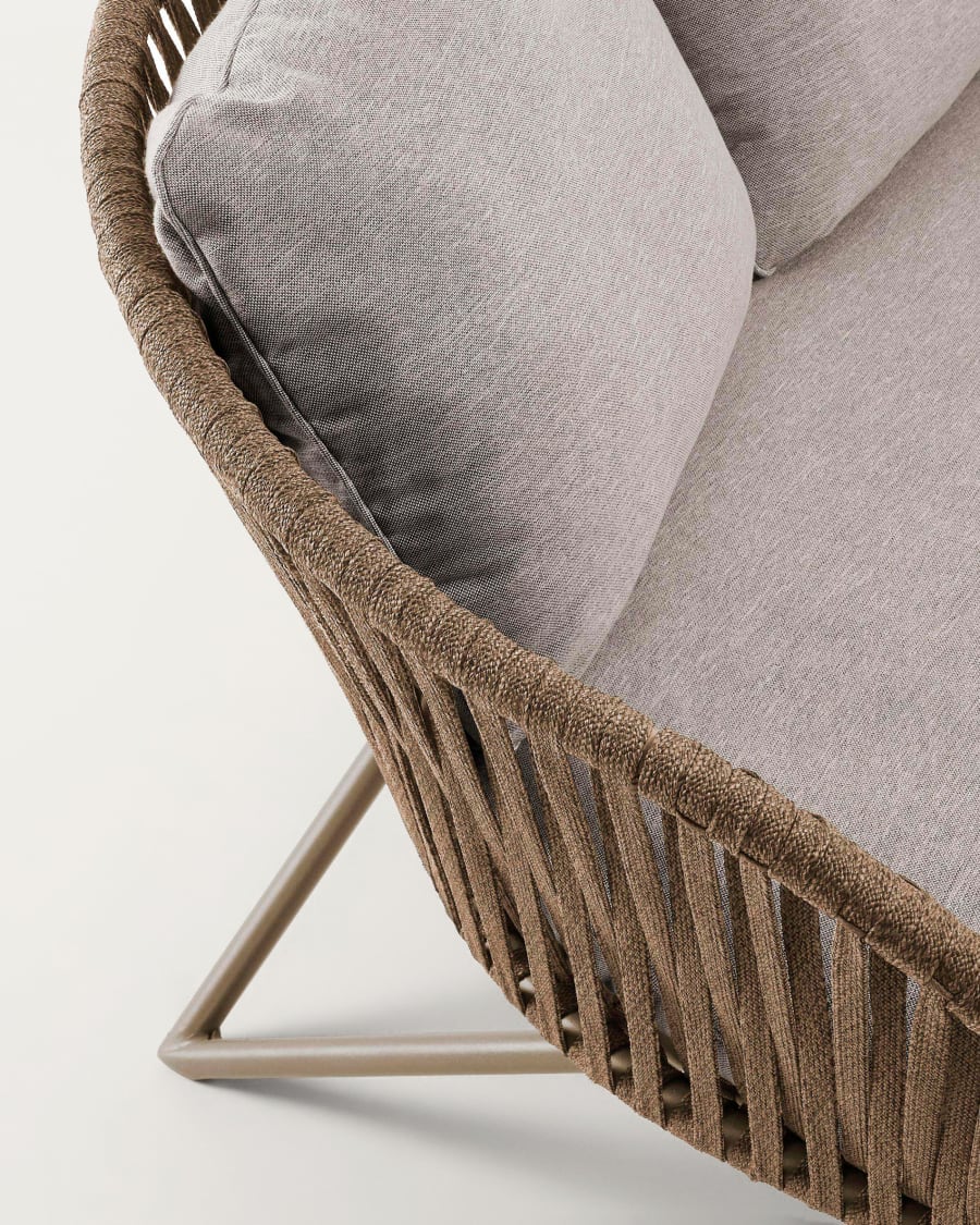 Garden sofa brown industry