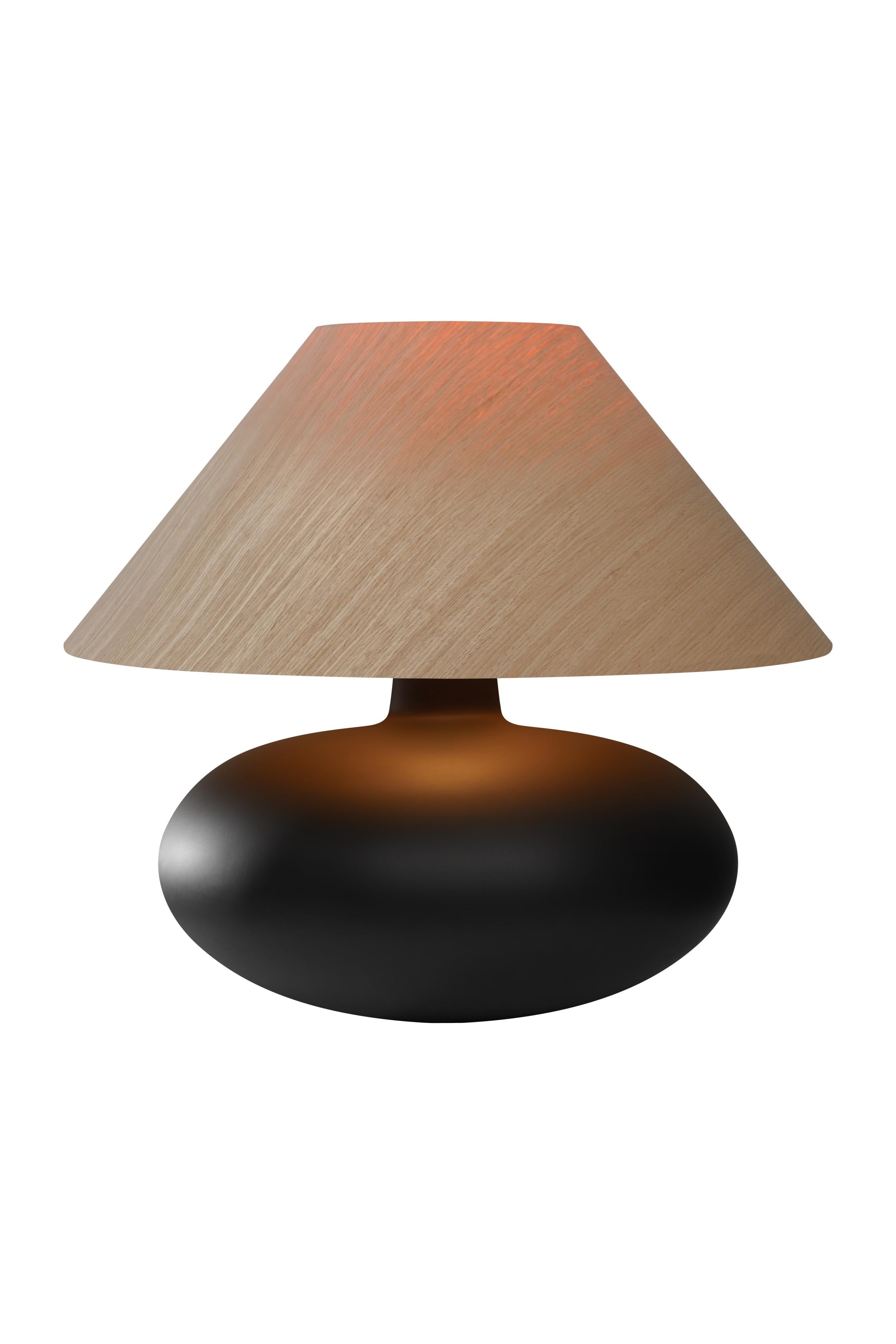 SAWA NATUR oak veneer table lamp