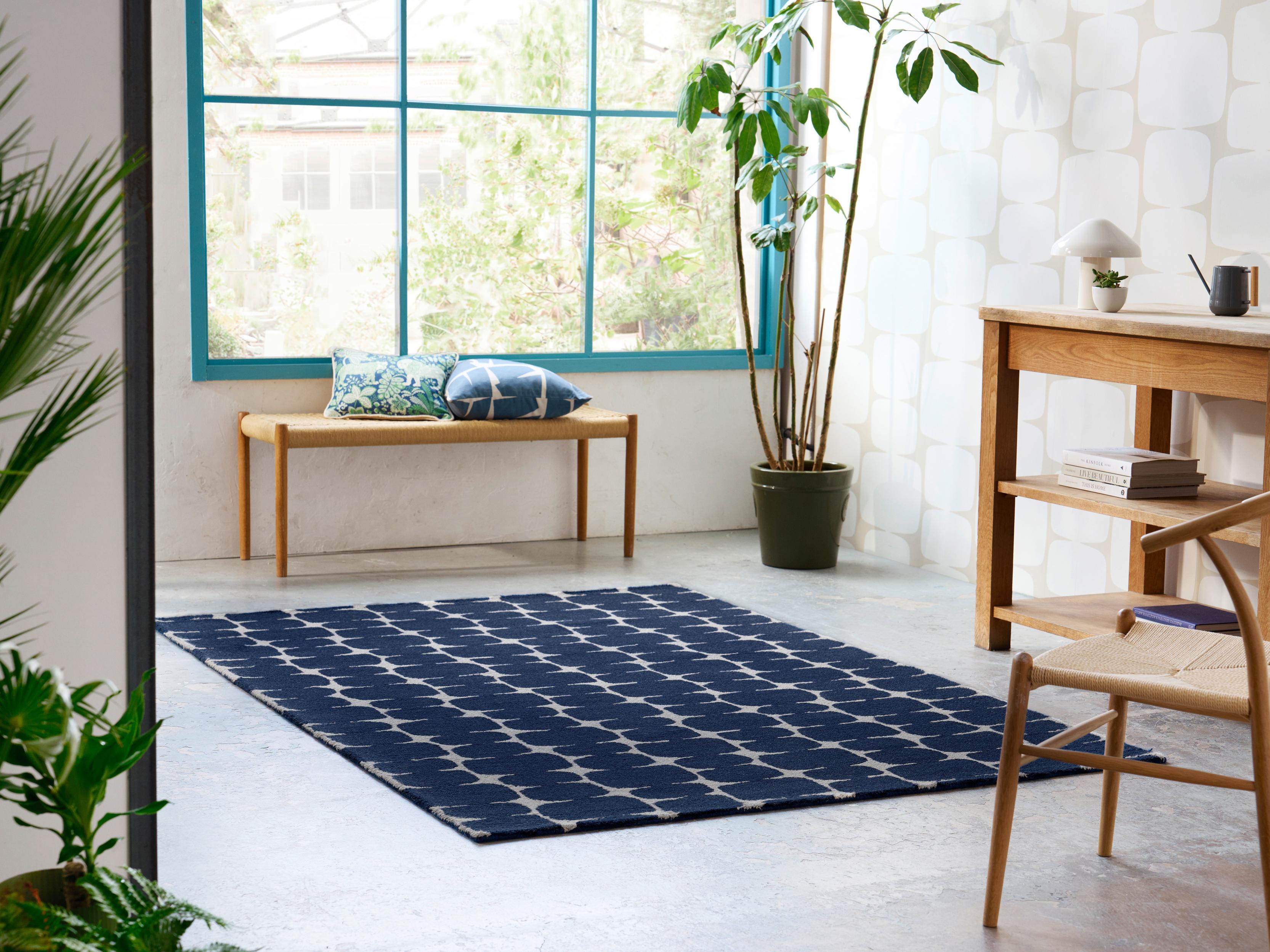 Teppich LITTLE LOHKO indigo