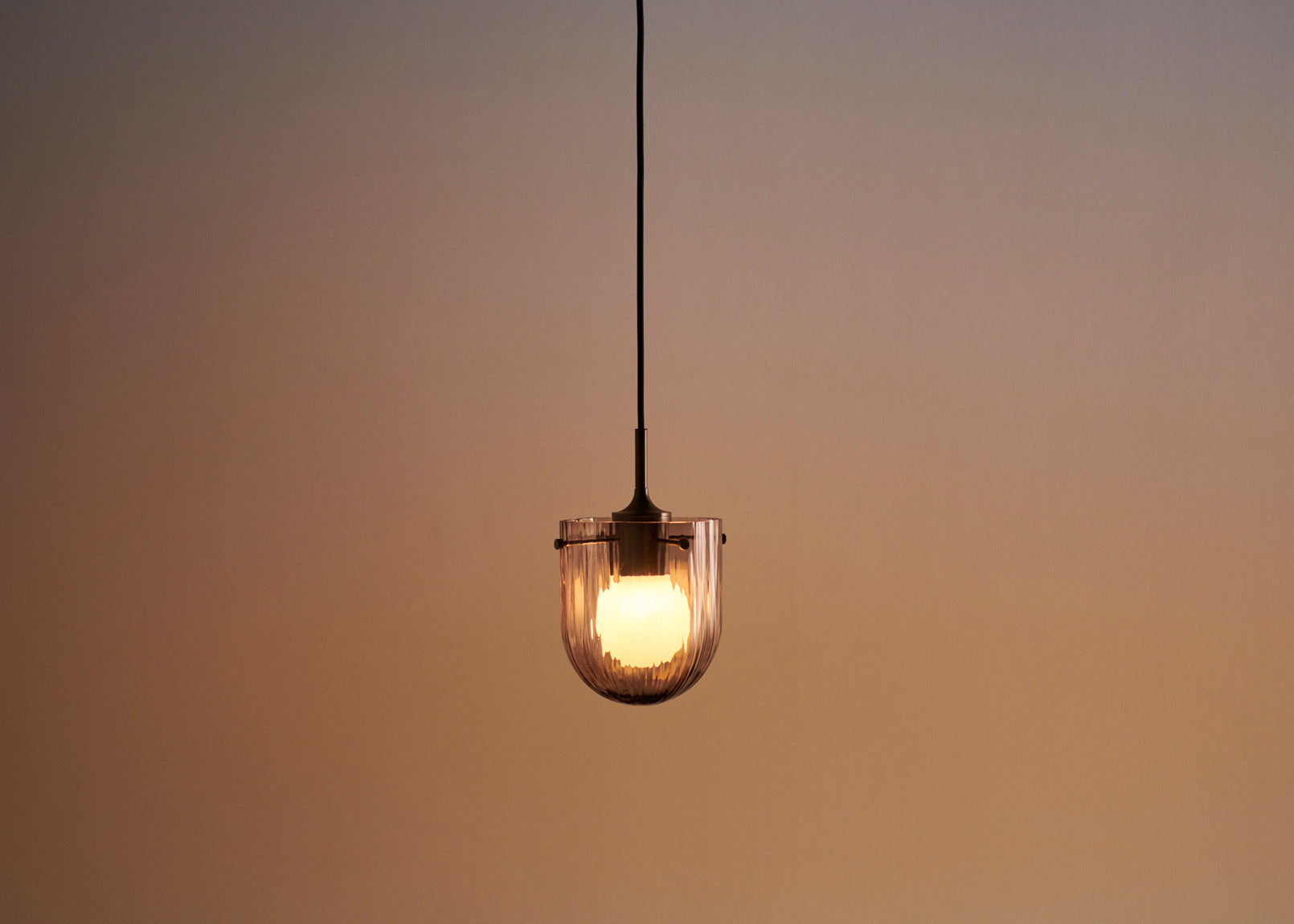 SEINE pendant lamp pink glass