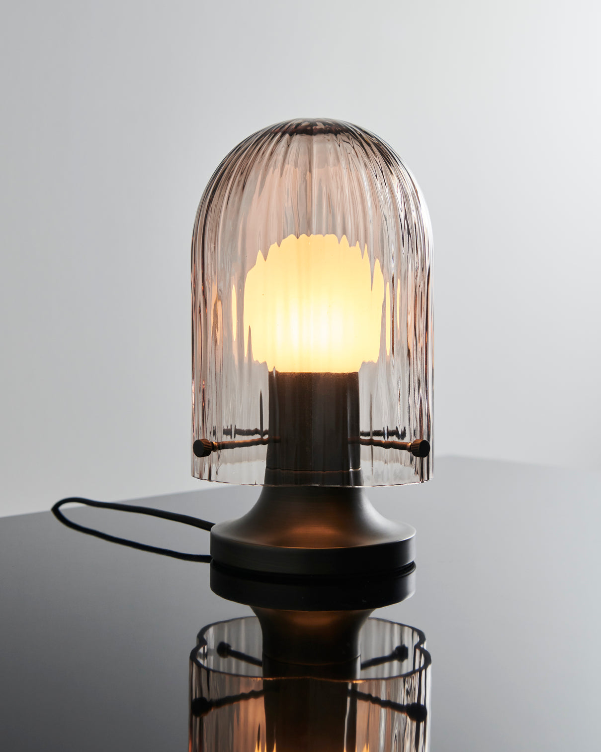SEINE Pink Glass Table Lamp