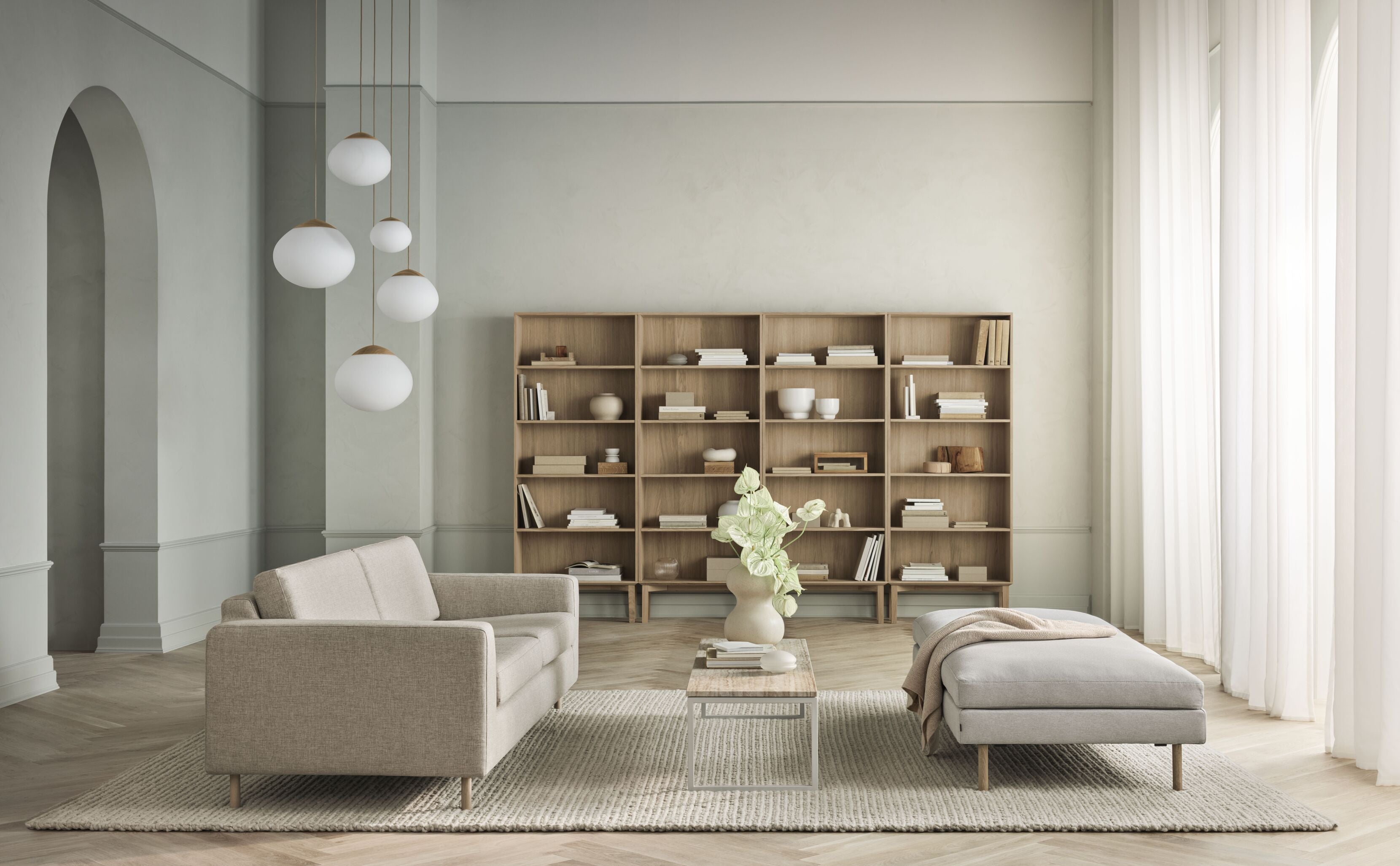Links -Hand Open Corner Scandinavia Remix Oak Basis
