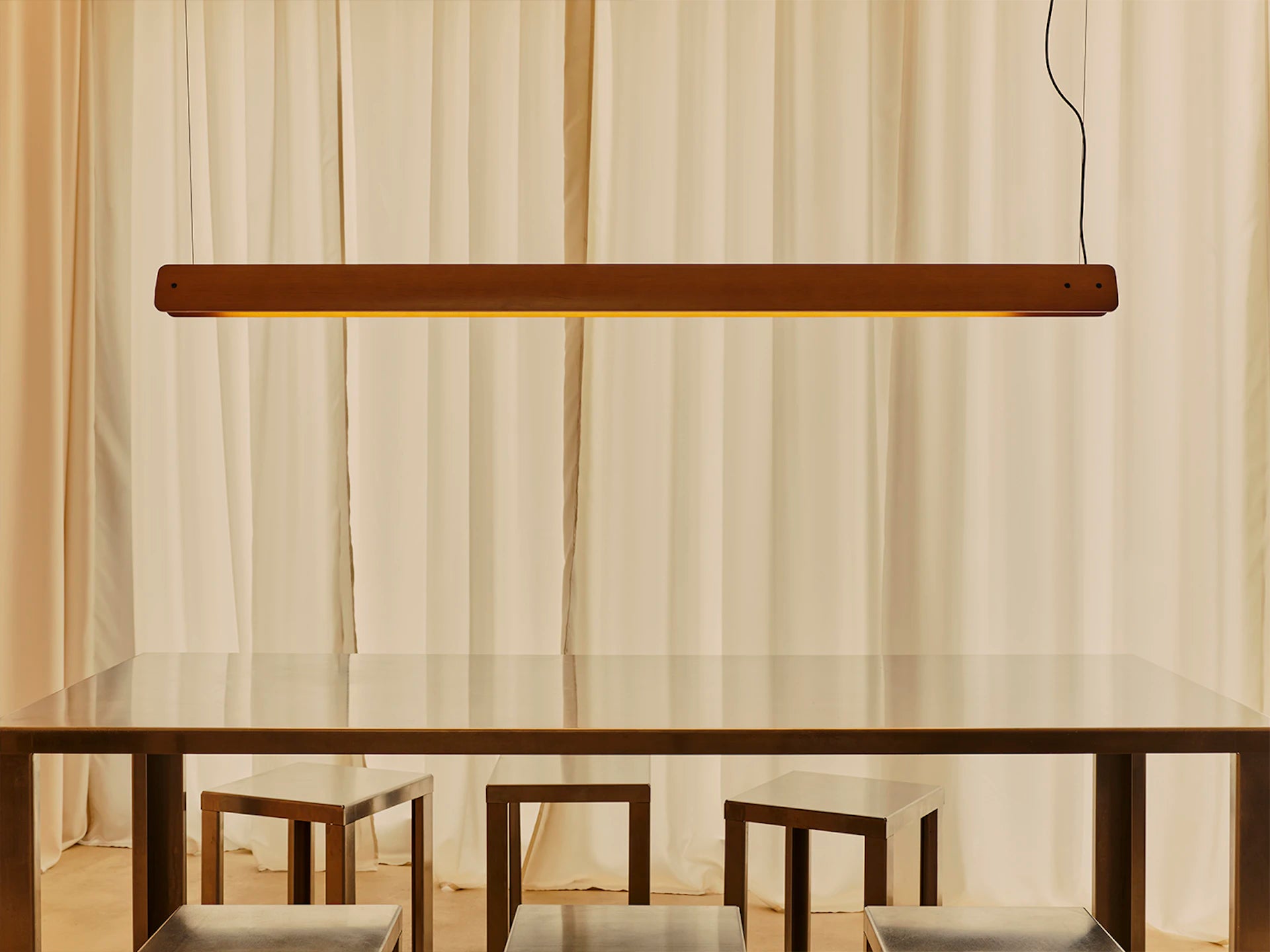 SEKI-HAN Pendant Lamp in Copper Brown