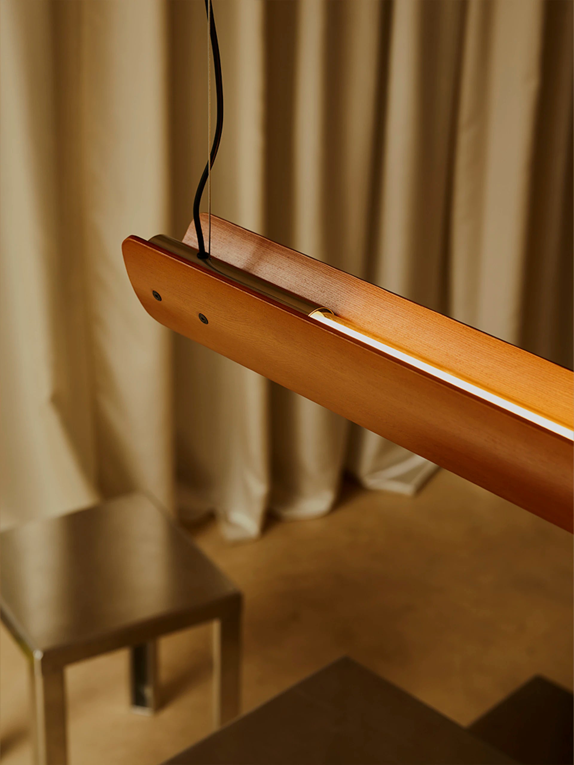 SEKI-HAN Pendant Lamp in Copper Brown