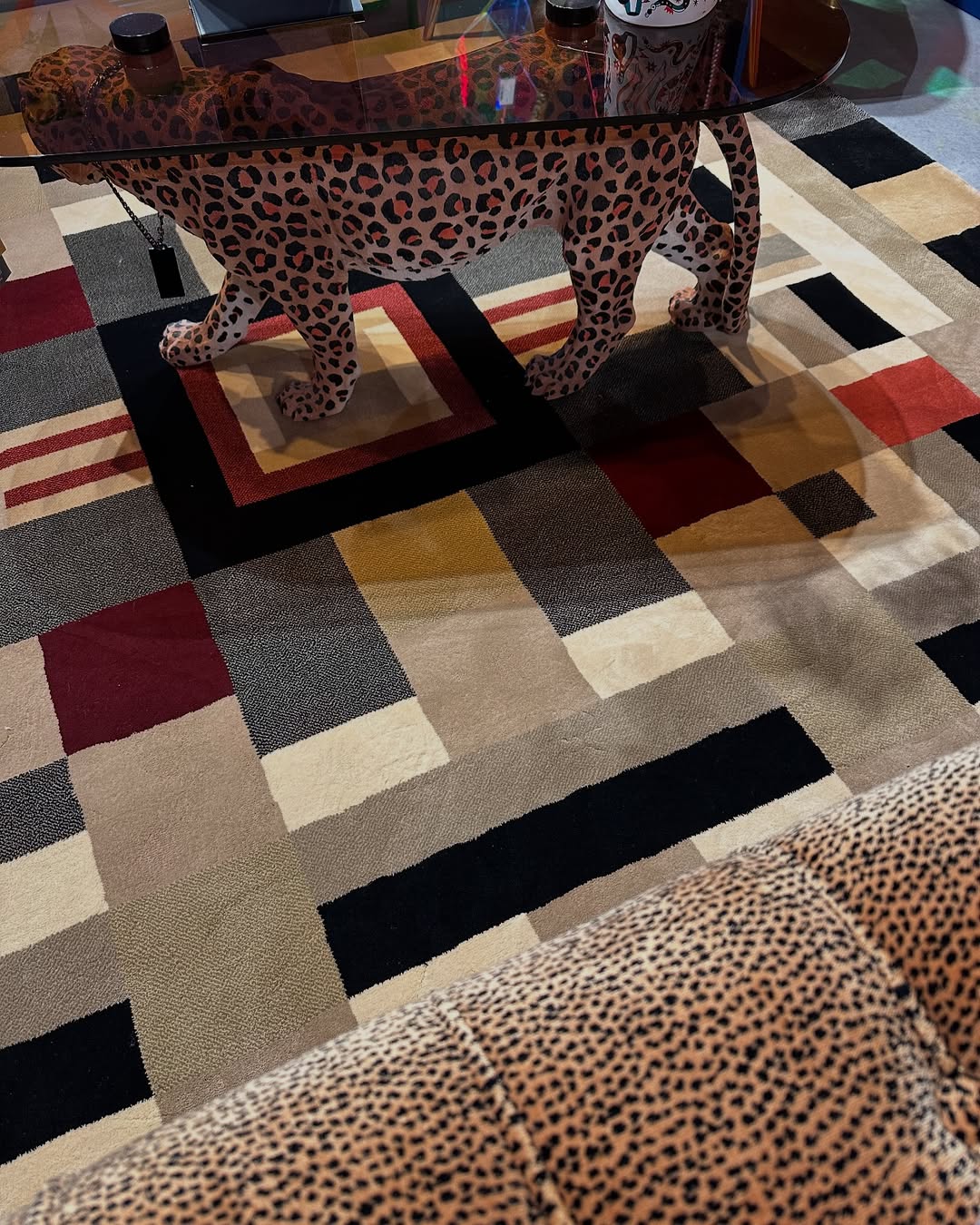Teppich URBAN MAZE dunkelbeige