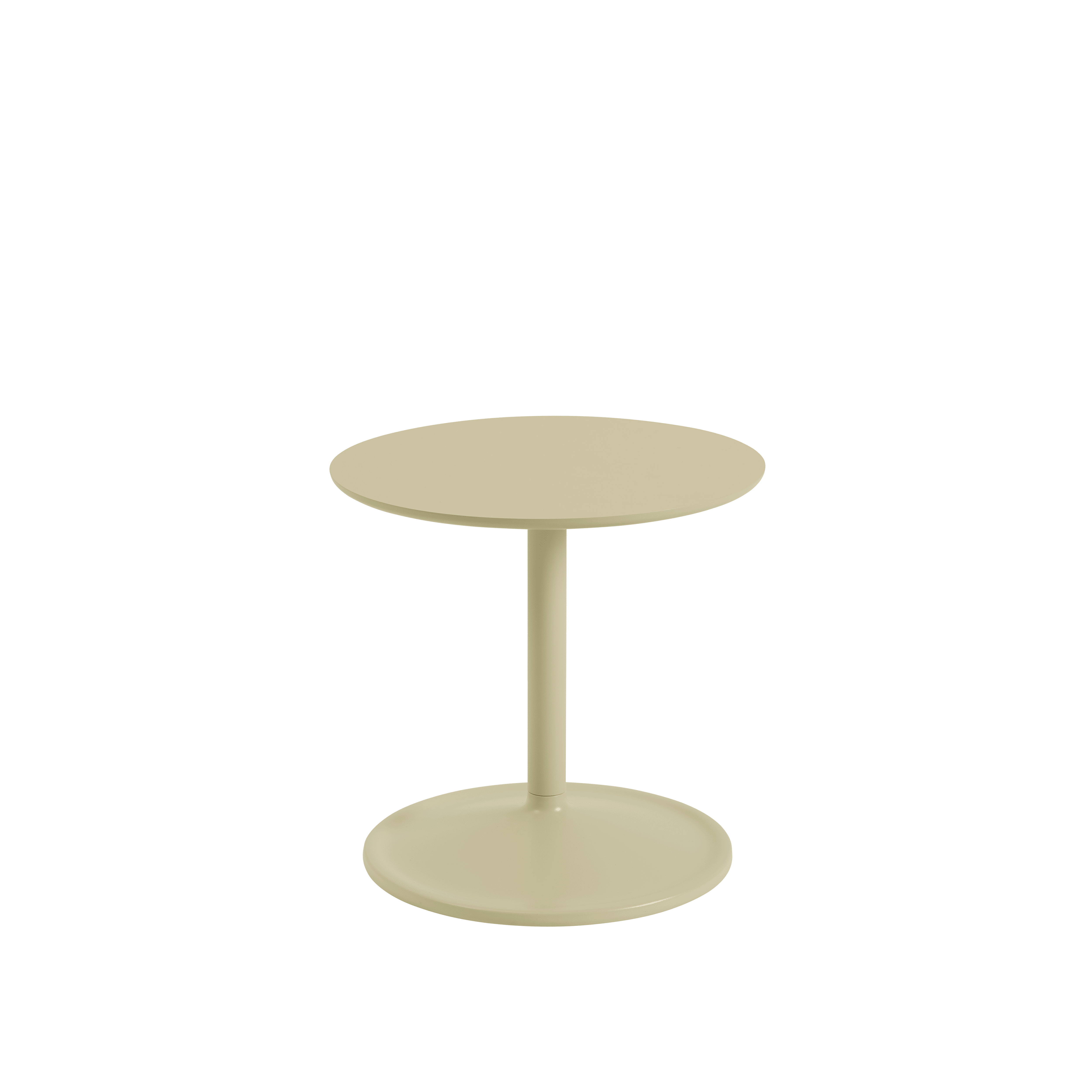 SOFT Side Table in Beige-Green