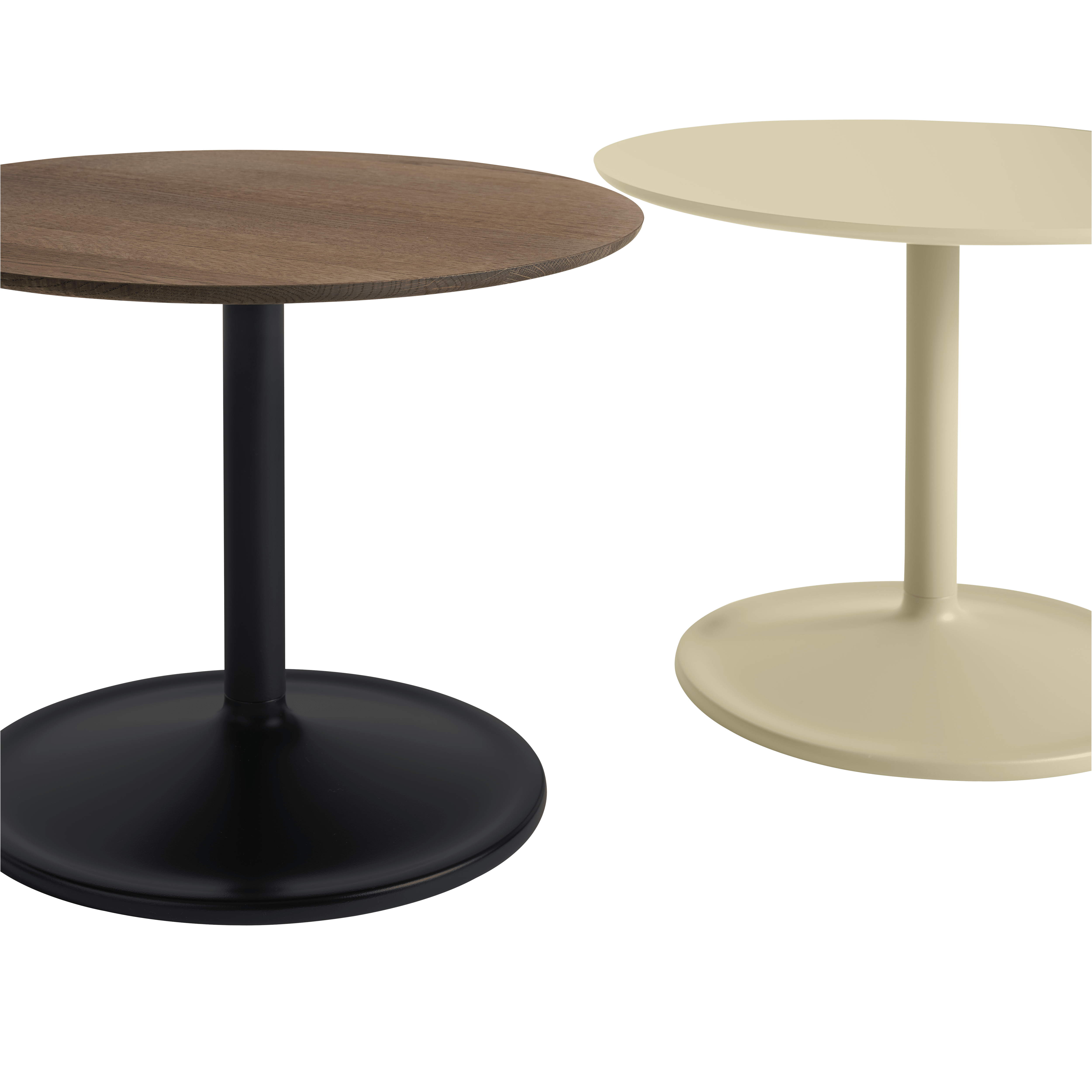 SOFT Side Table in Beige-Green