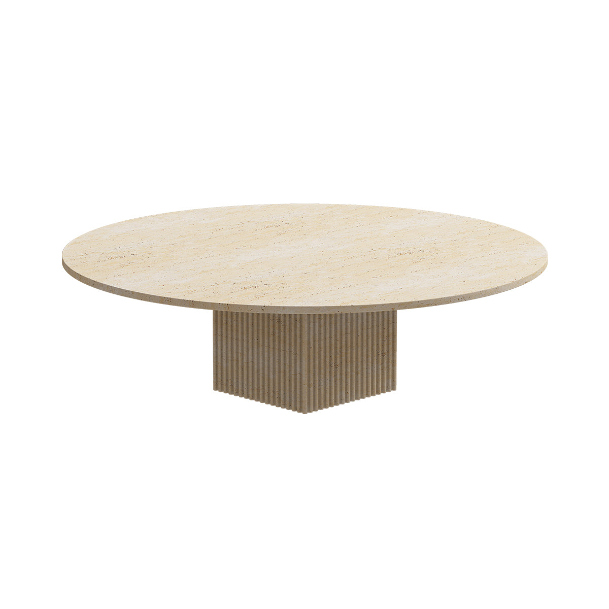 SOHO travertine coffee table