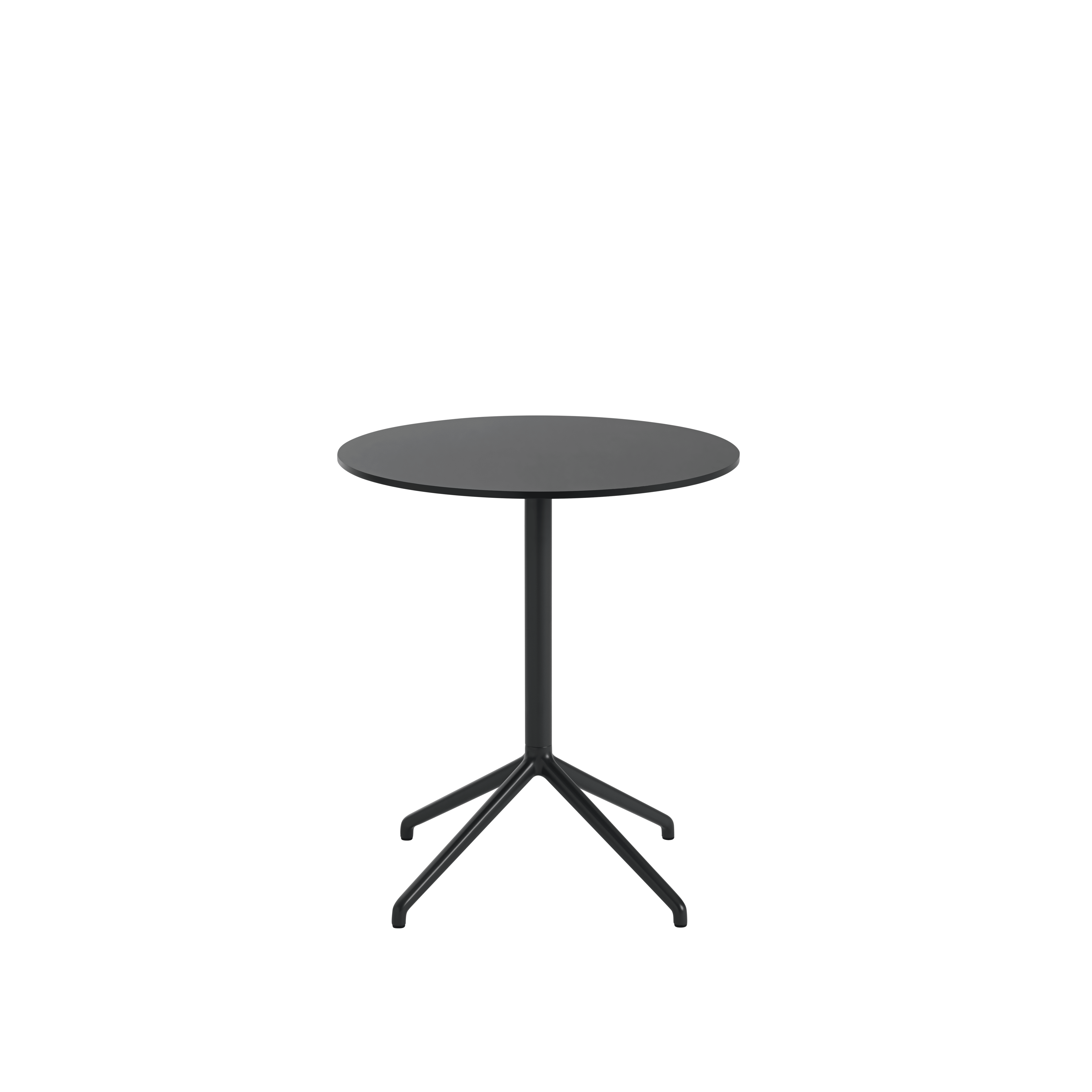 Round Black Bar Table STILL