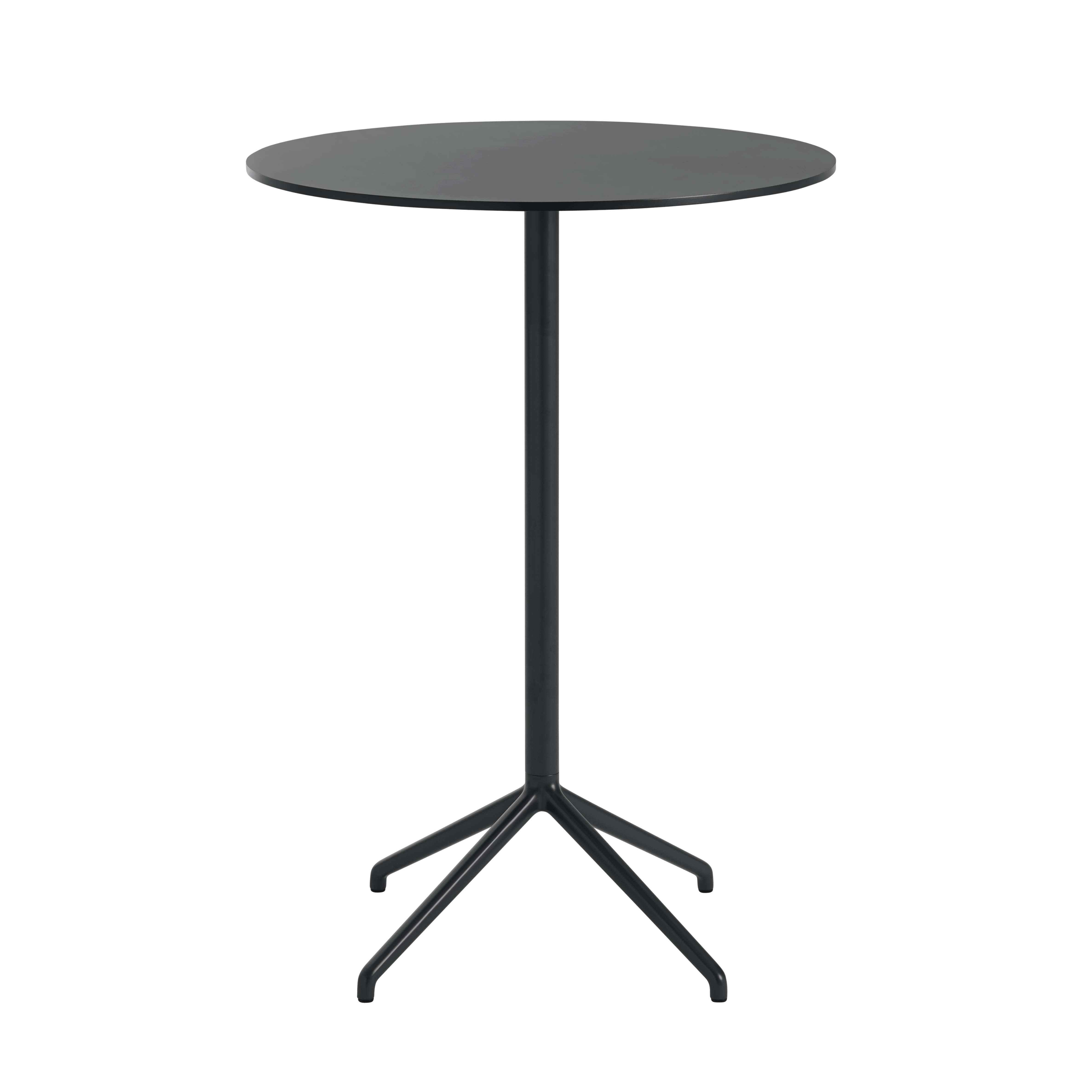 Round Black Bar Table STILL