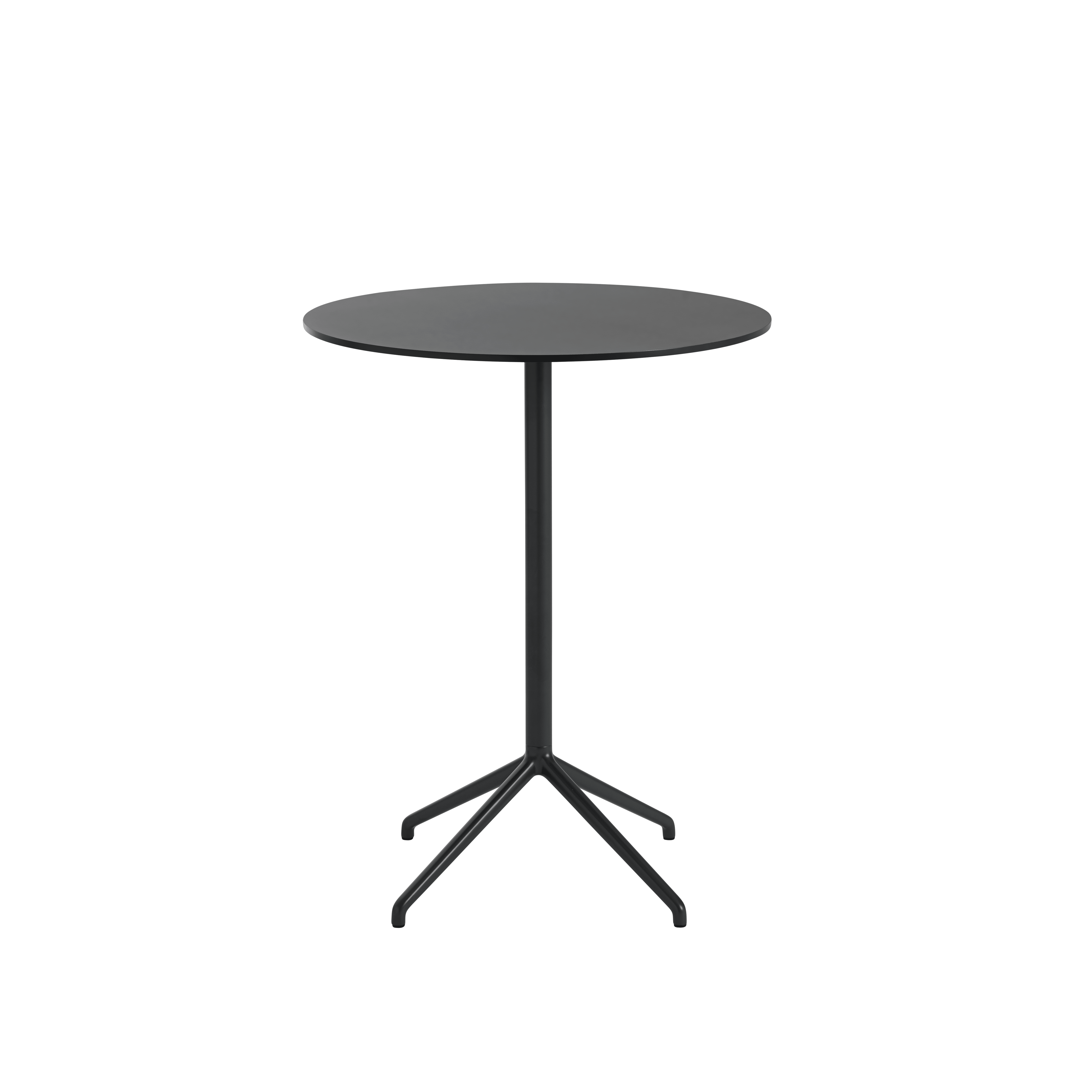 Round Black Bar Table STILL